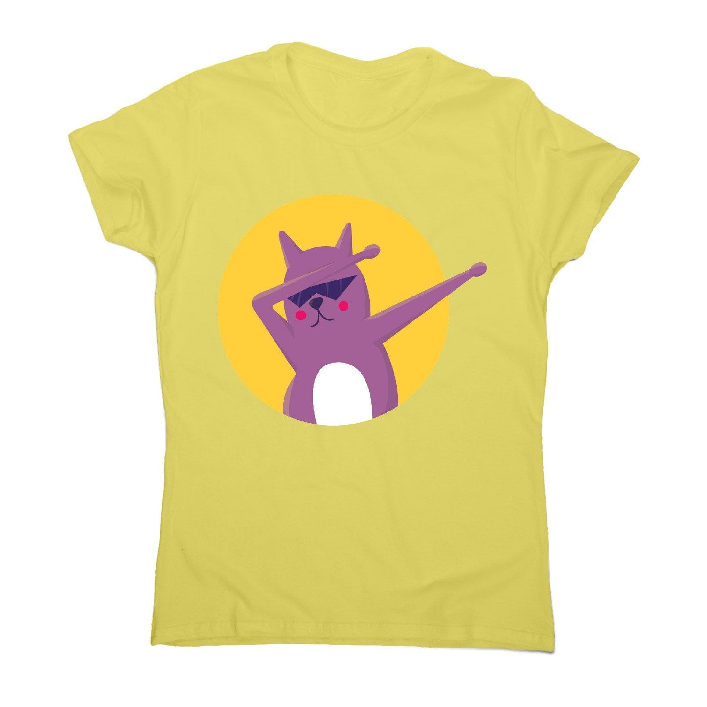 Funny cat dab - women's t-shirt