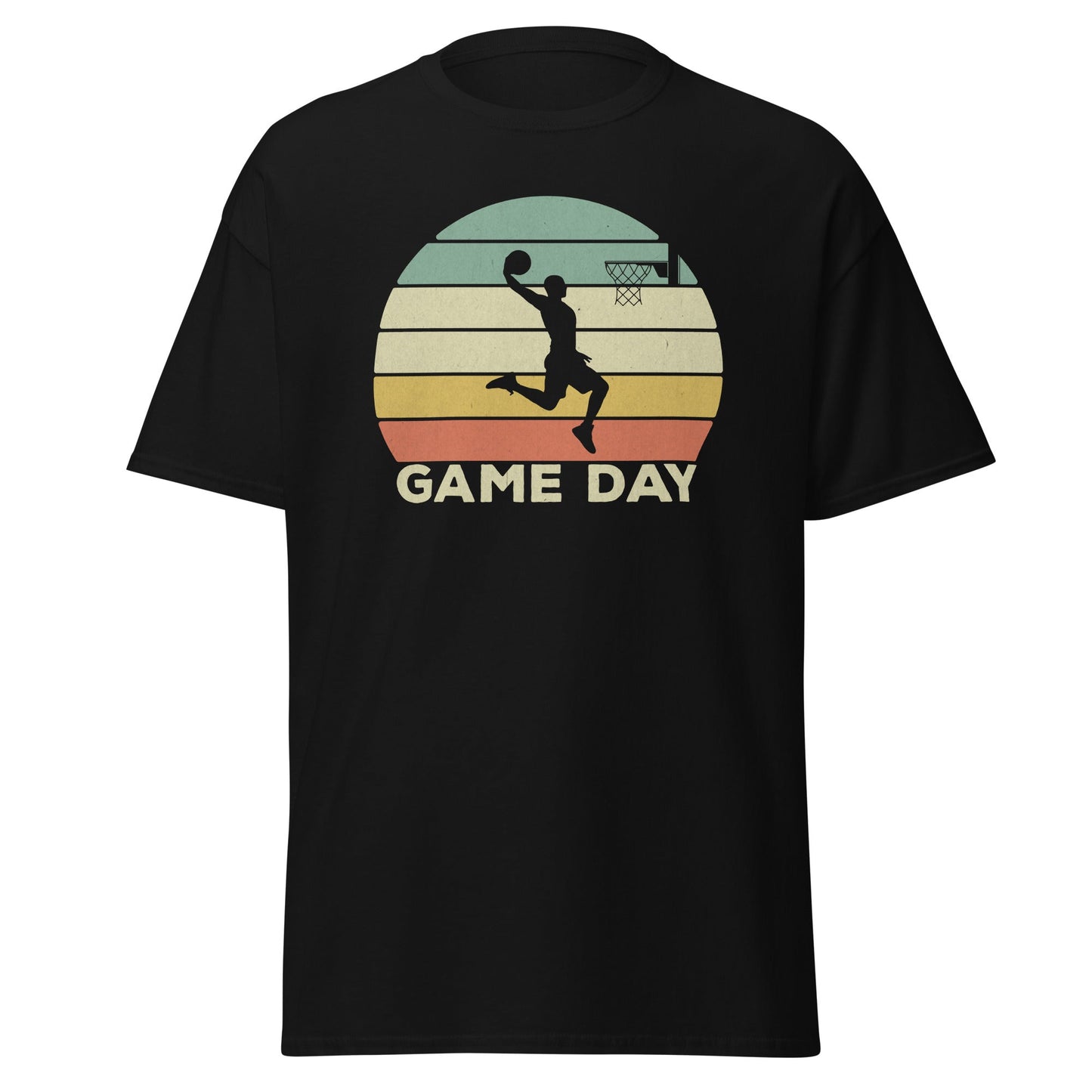 Game Day Basketball T-Shirt – Fan Graphic Cotton Tee