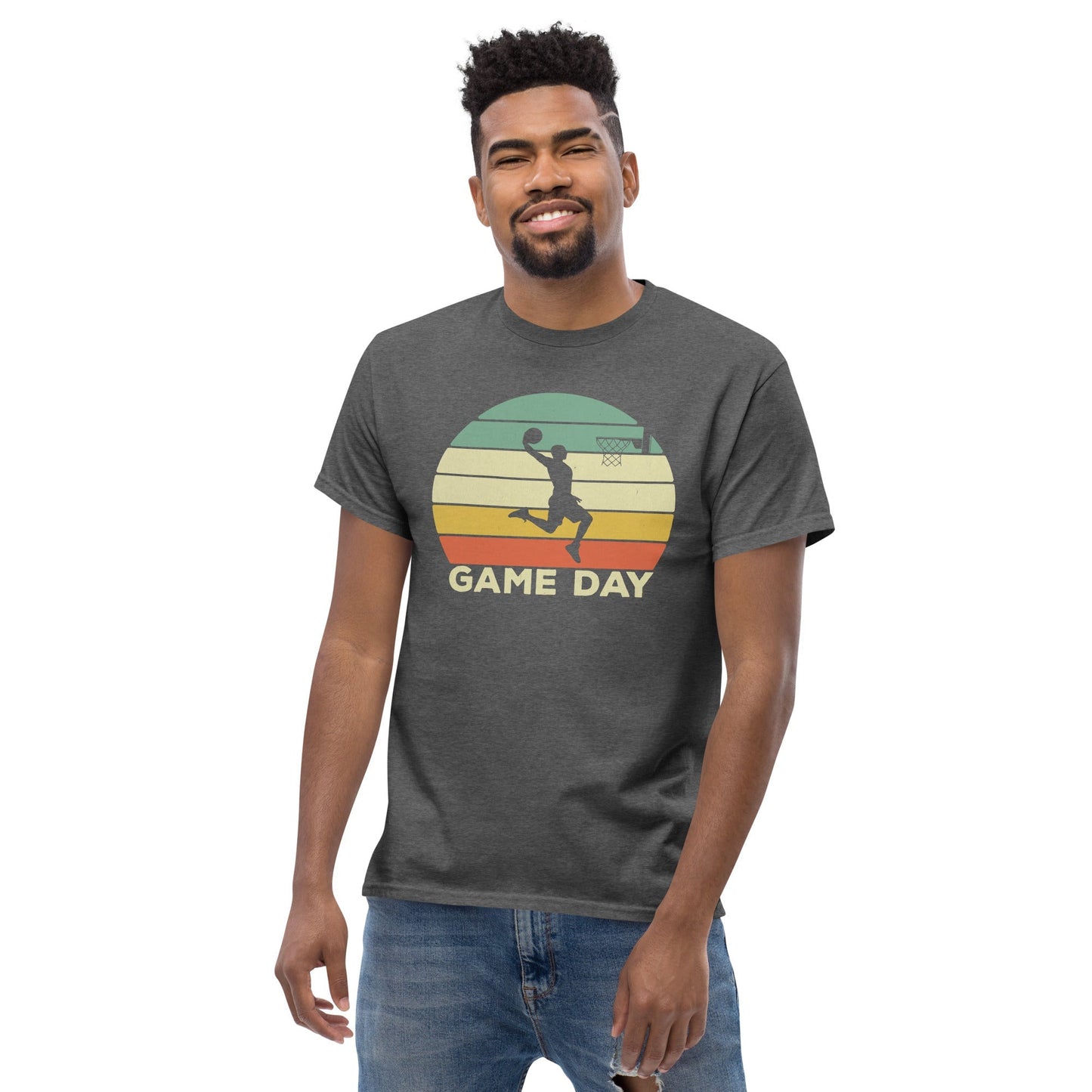 Game Day Basketball T-Shirt – Fan Graphic Cotton Tee