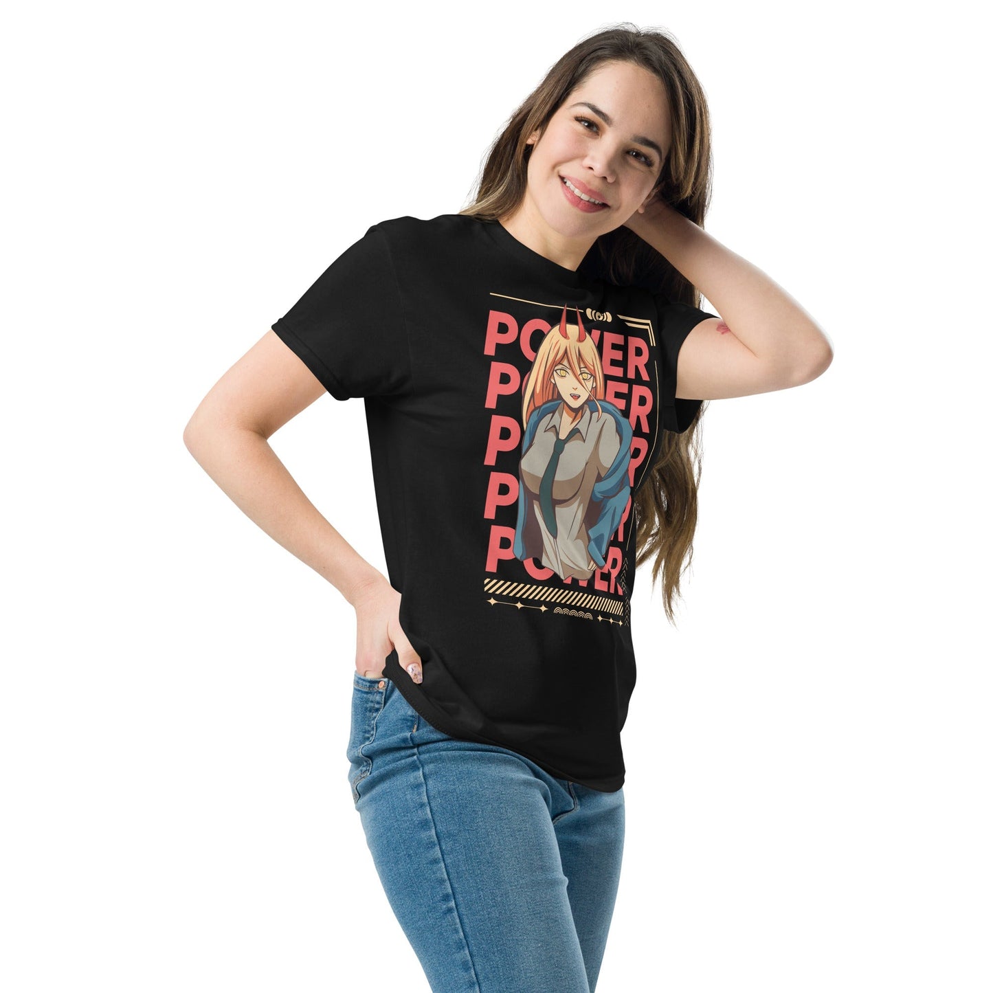 Girl Power Anime T-Shirt – Empowering Female Anime Graphic Tee