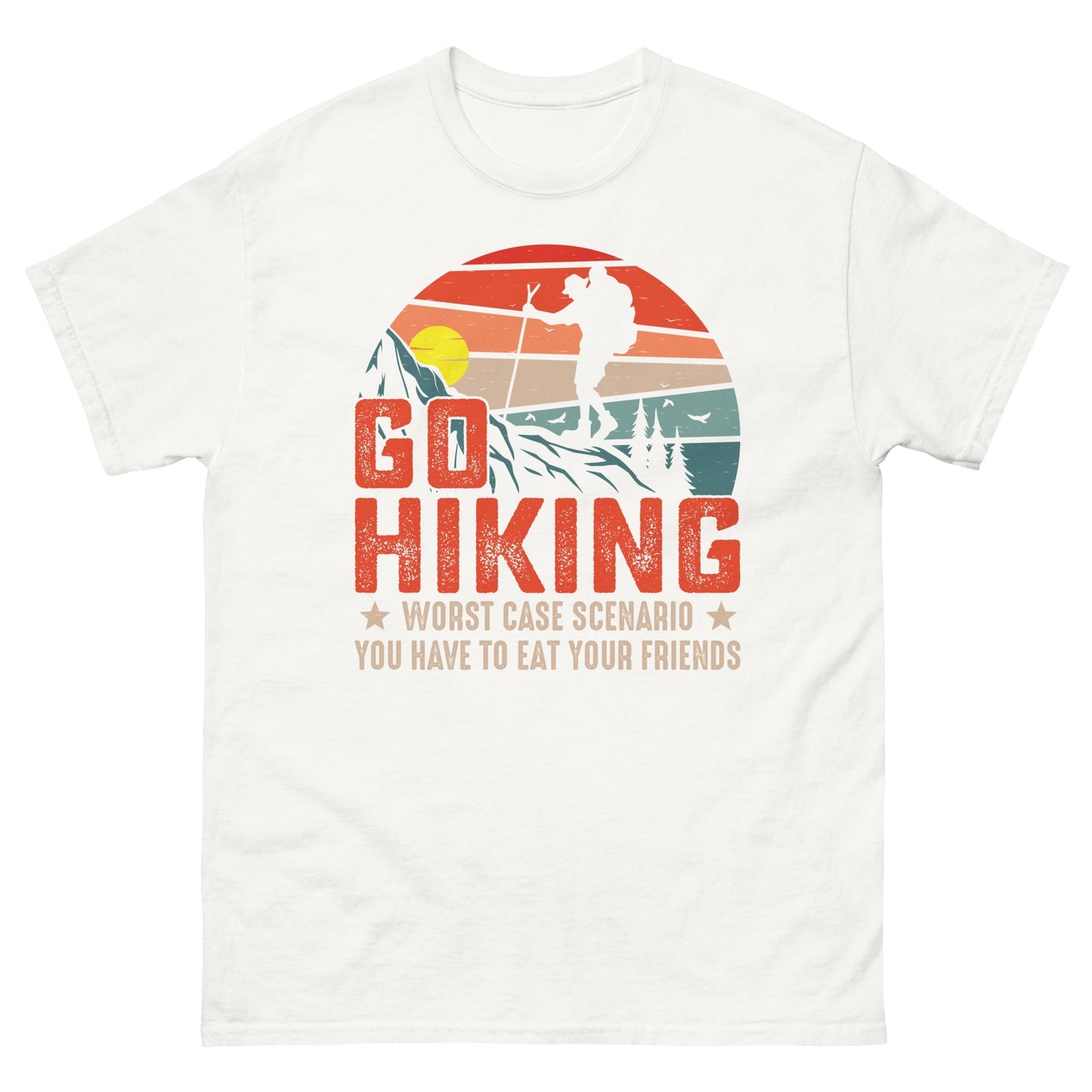 Hiking and Camping T‑Shirt Nature Adventure Graphic Tee for Outdoor Lovers