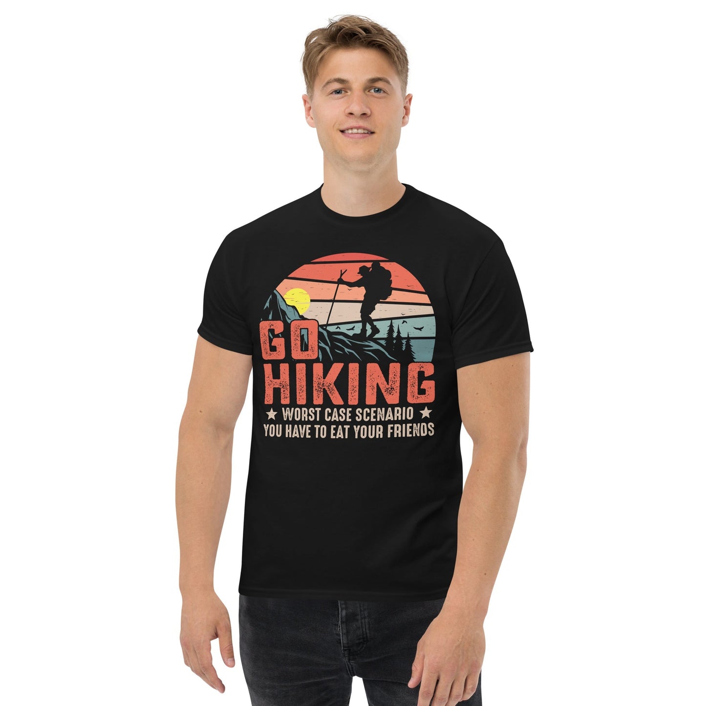Hiking and Camping T‑Shirt Nature Adventure Graphic Tee for Outdoor Lovers
