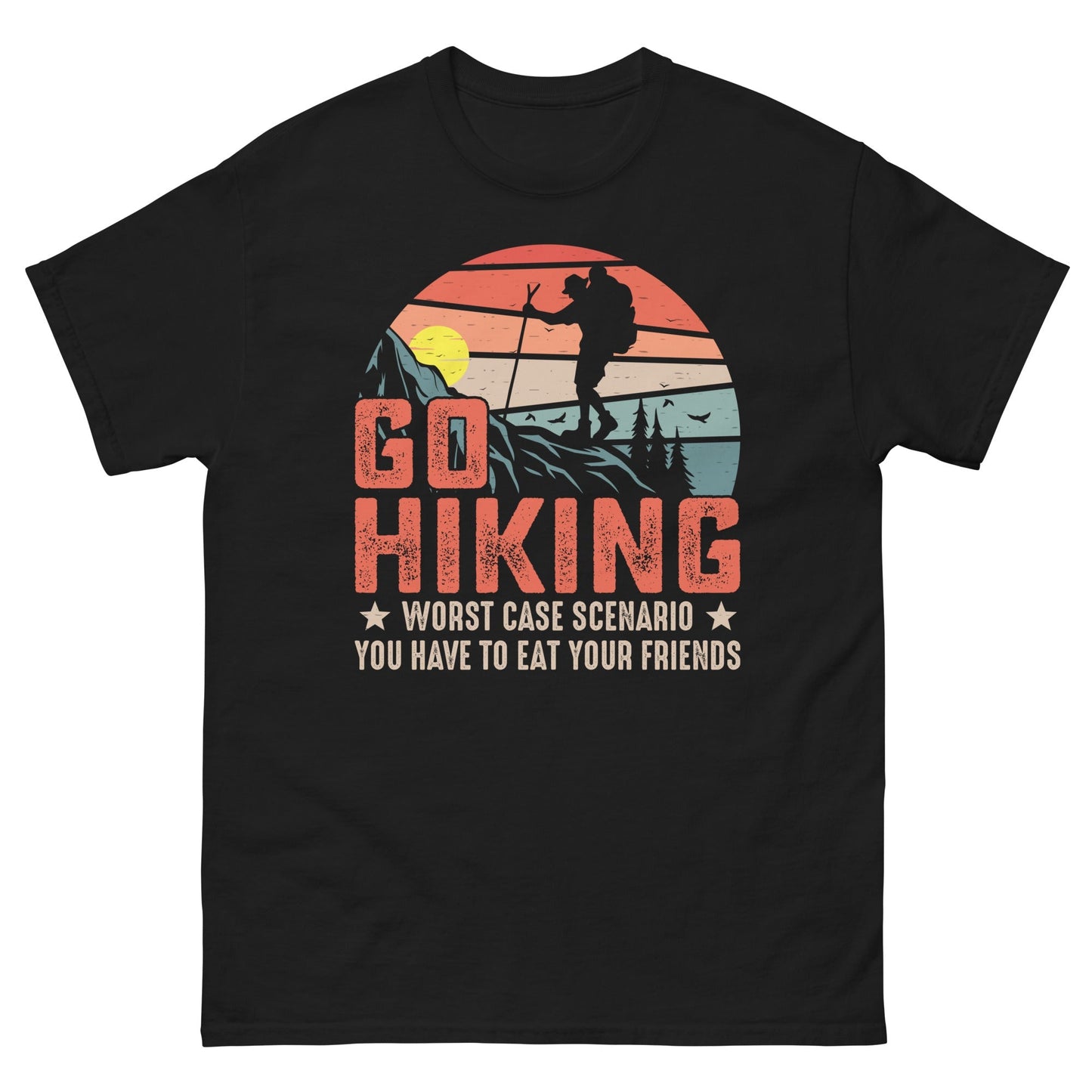 Hiking and Camping T‑Shirt Nature Adventure Graphic Tee for Outdoor Lovers