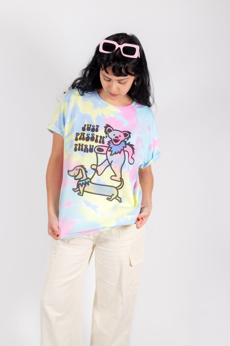 grateful ween unisex tee | rainbow dreams tie-dye