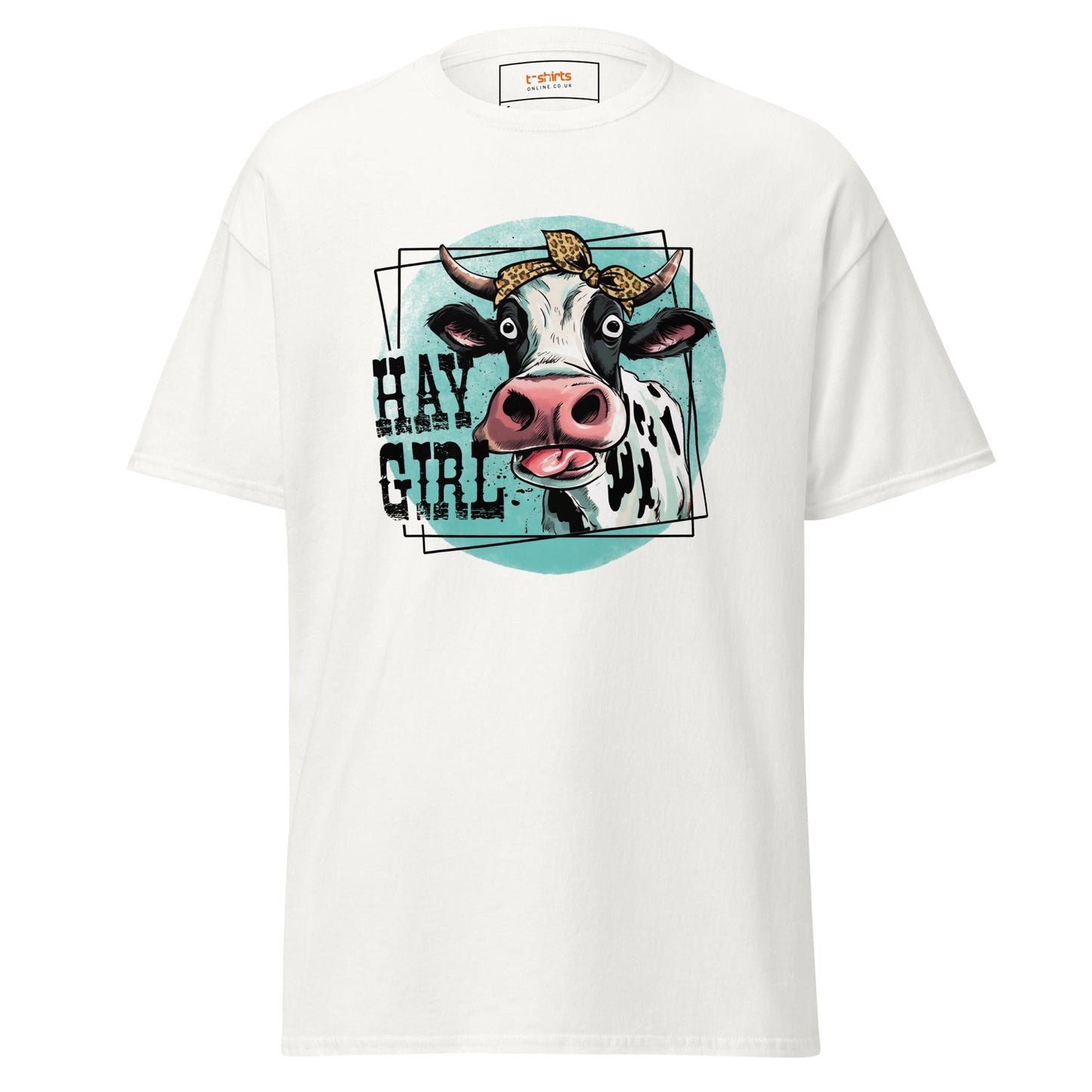 Hay Girl Farmer T‑Shirt – Funny Farm Life Graphic Tee