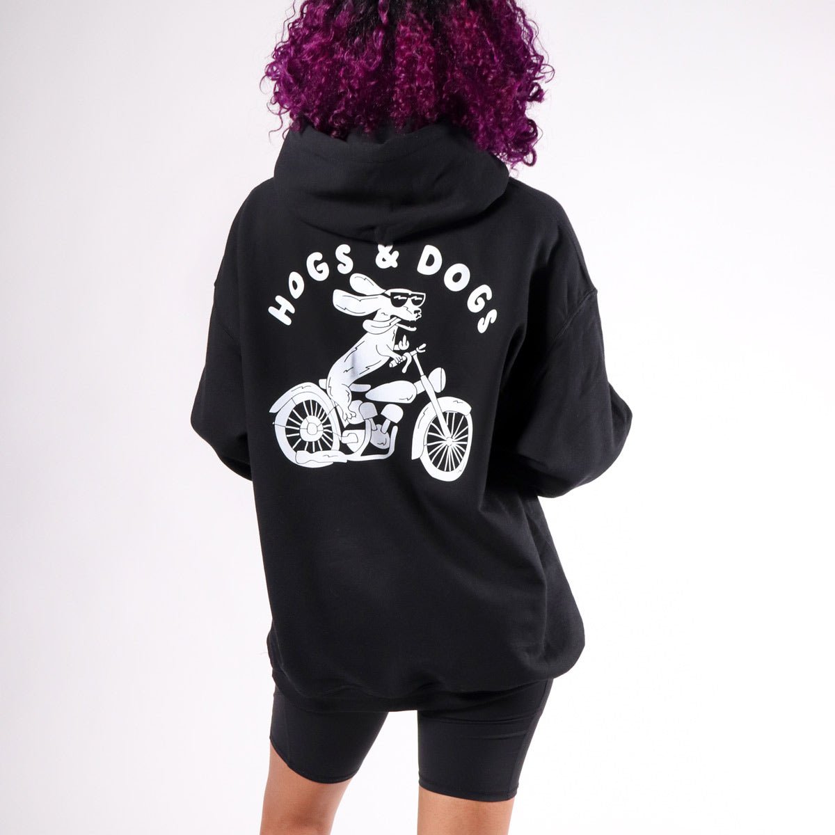 hogs & dogs unisex hoodie