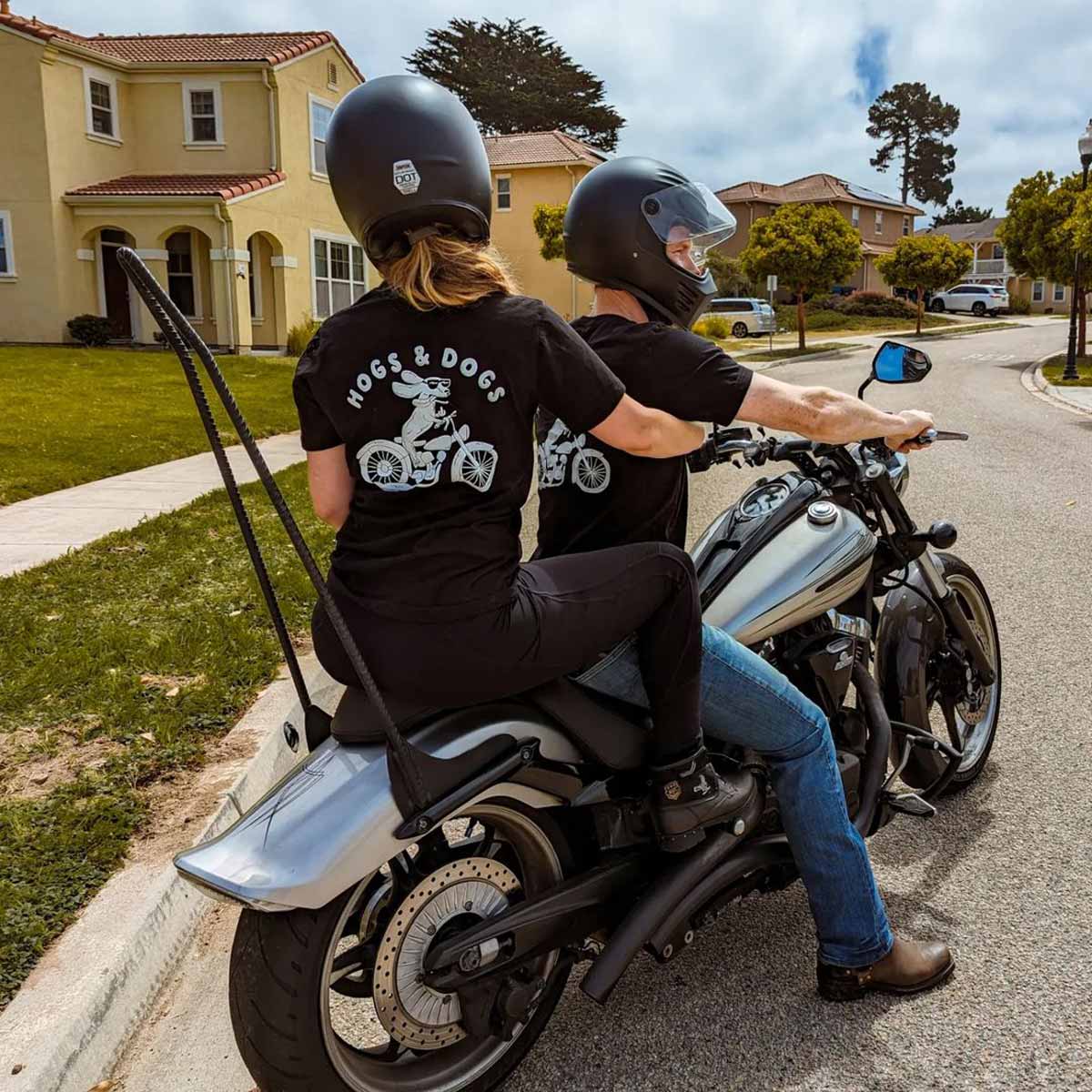 hogs & dogs unisex tee