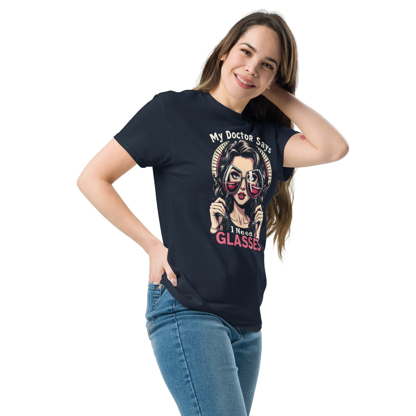 I Need Glasses Retro T-Shirt – Funny Vintage Eyewear Graphic Tee