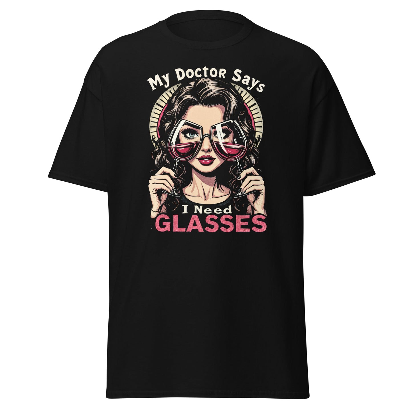 I Need Glasses Retro T-Shirt – Funny Vintage Eyewear Graphic Tee