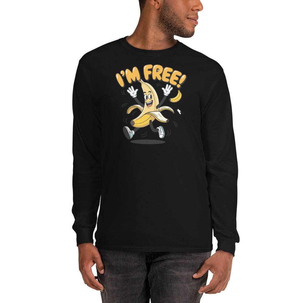 I’m Free Long Sleeve Graphic Tee Uplifting Message Tee Unisex Fit