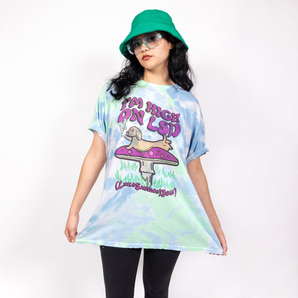 i'm high on LSD unisex tee | tie-dye