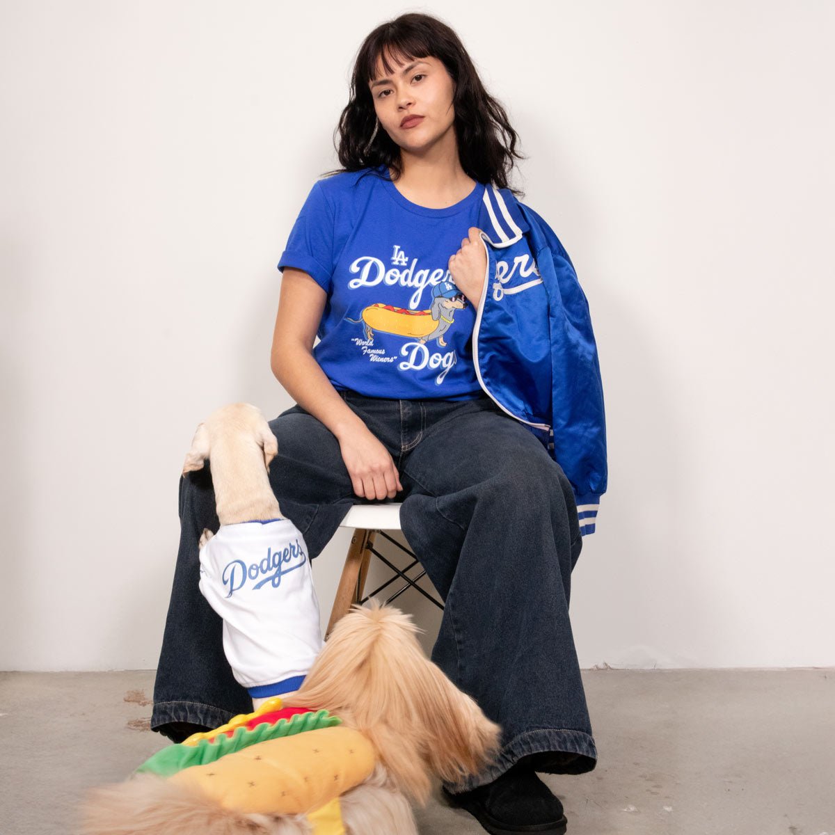 LA dodger dogs unisex tee