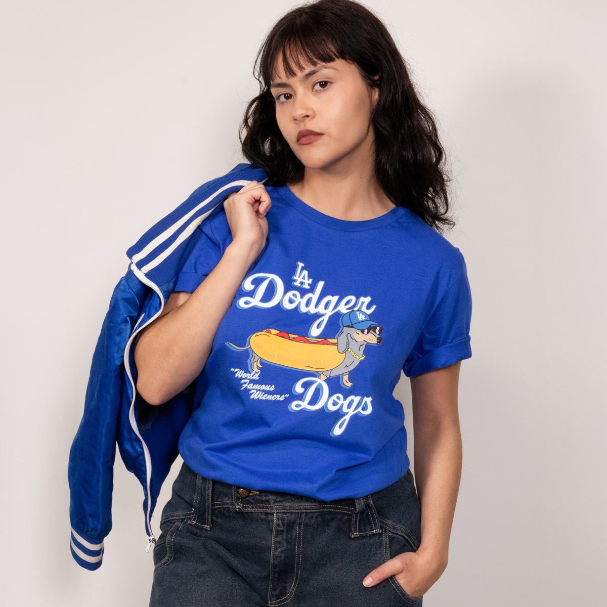 LA dodger dogs unisex tee