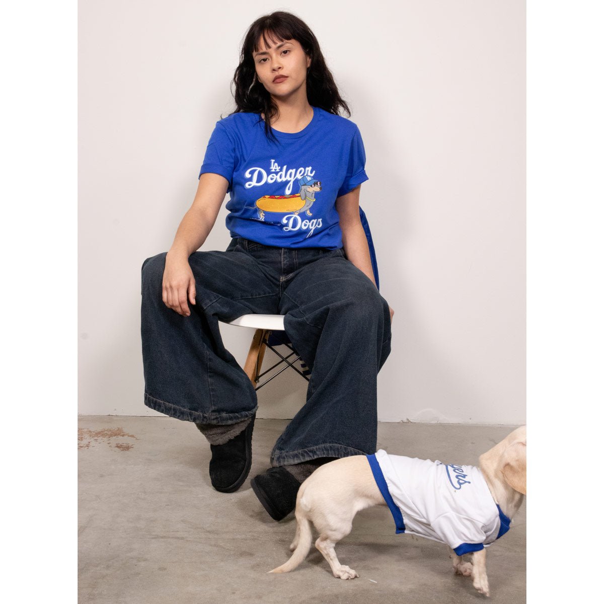 LA dodger dogs unisex tee