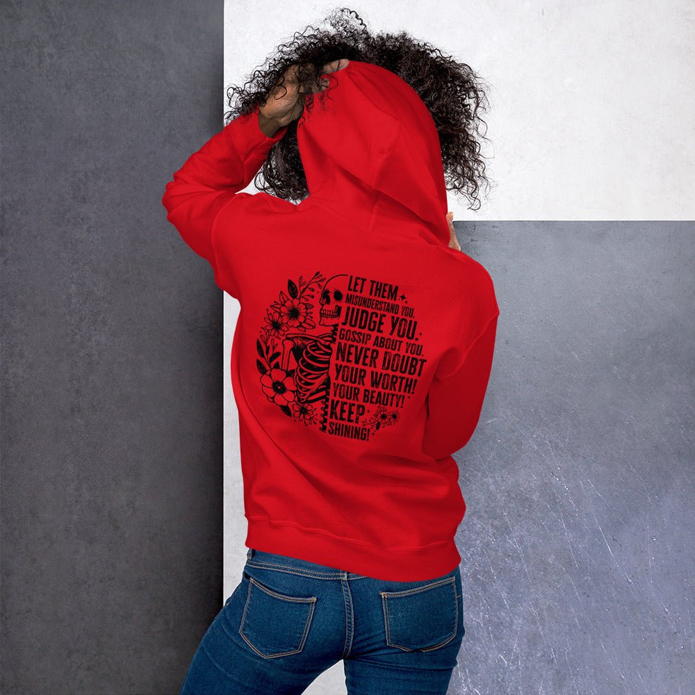 Let Them Hoodie – Inspirational Positivity Graphic Hoodie