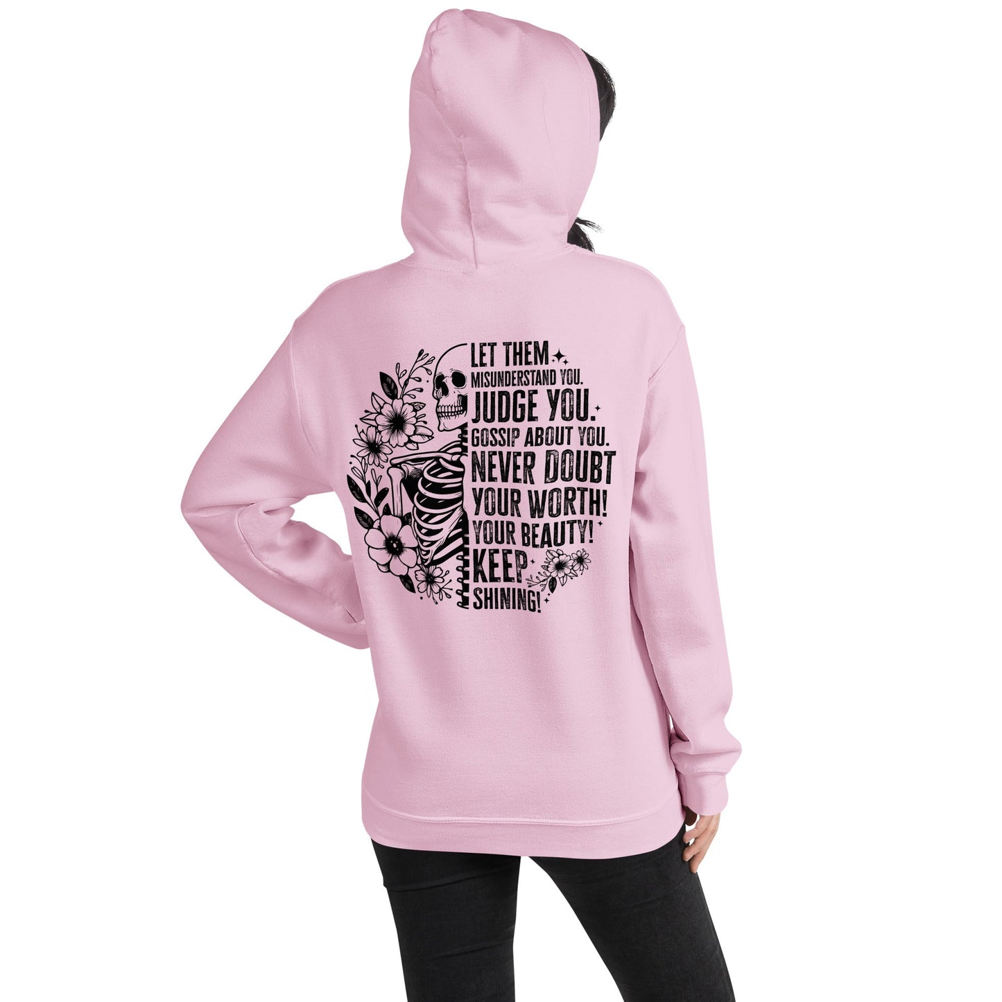 Let Them Hoodie – Inspirational Positivity Graphic Hoodie