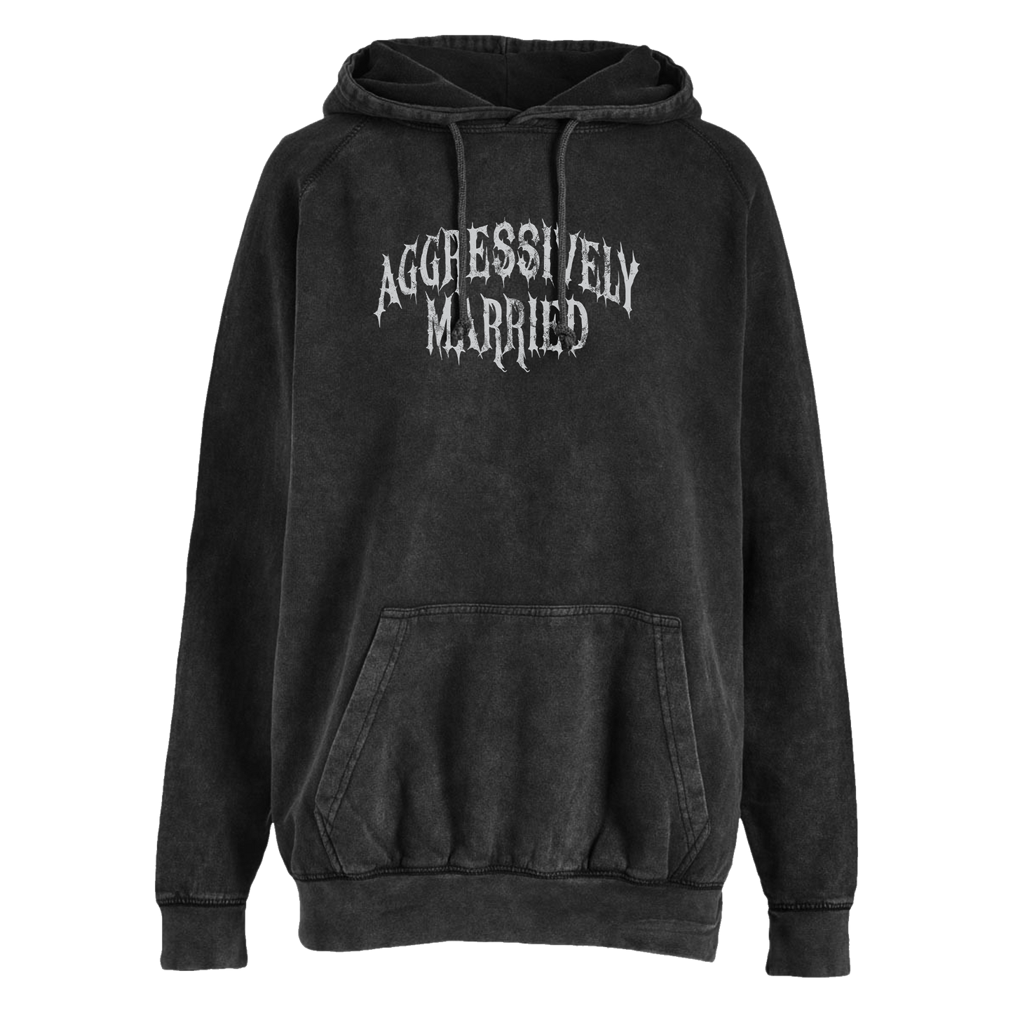 Aggressively Married Vintage Hoodie