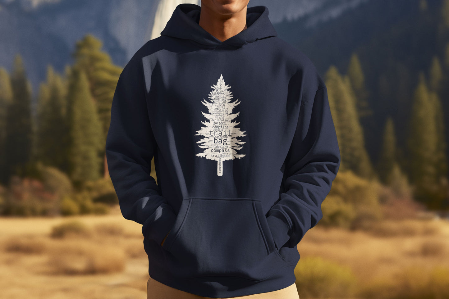 Backpacking Jargon Spruce Unisex Hoodie