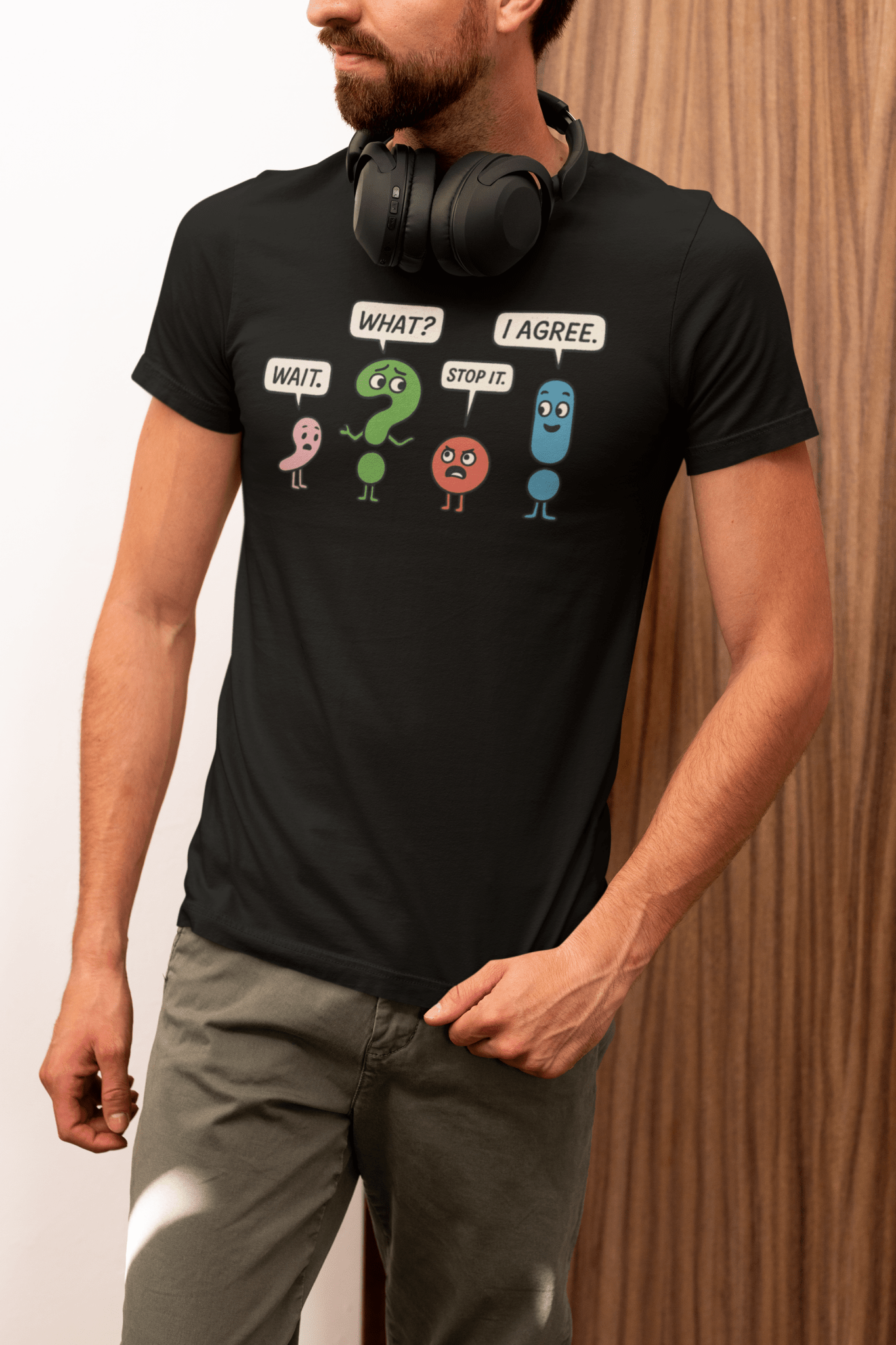 Punctuation Party T-Shirt – Funny Grammar Humor Tee
