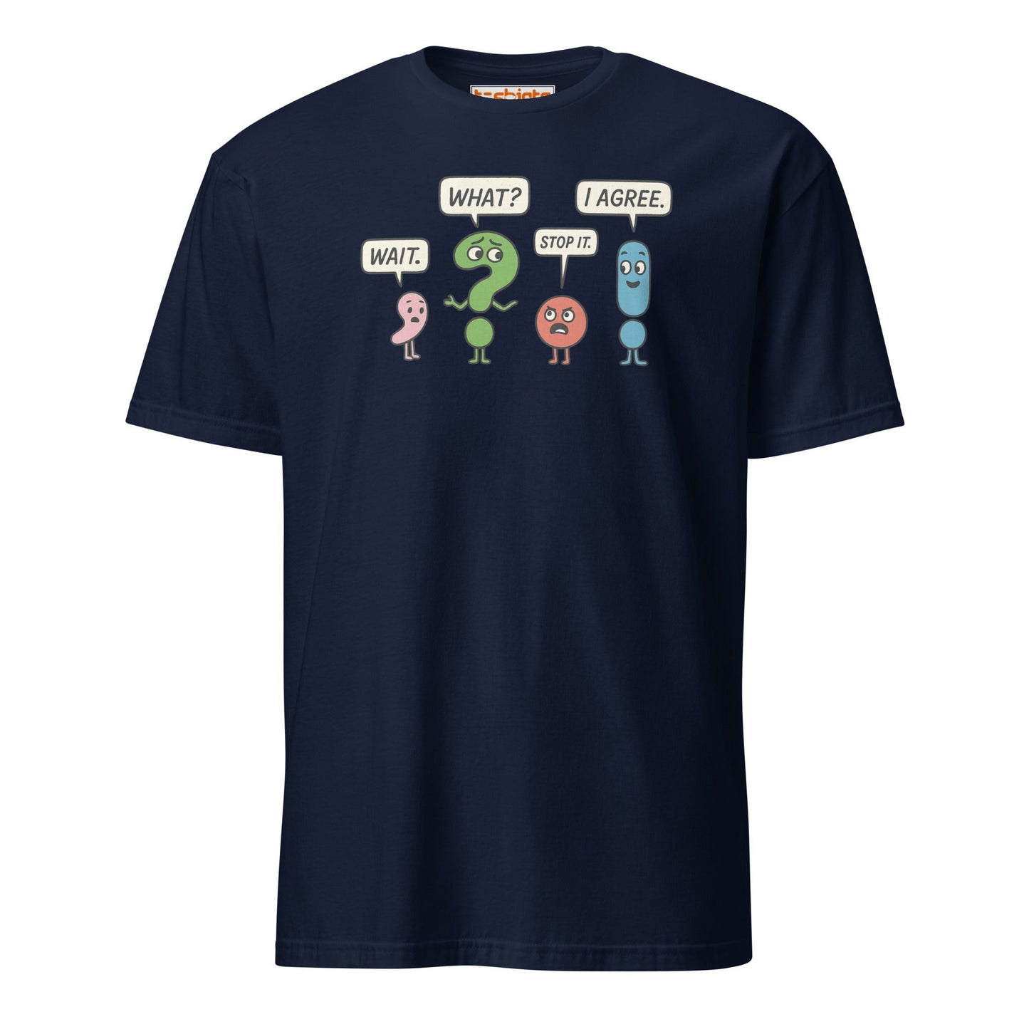 Punctuation Party T-Shirt – Funny Grammar Humor Tee