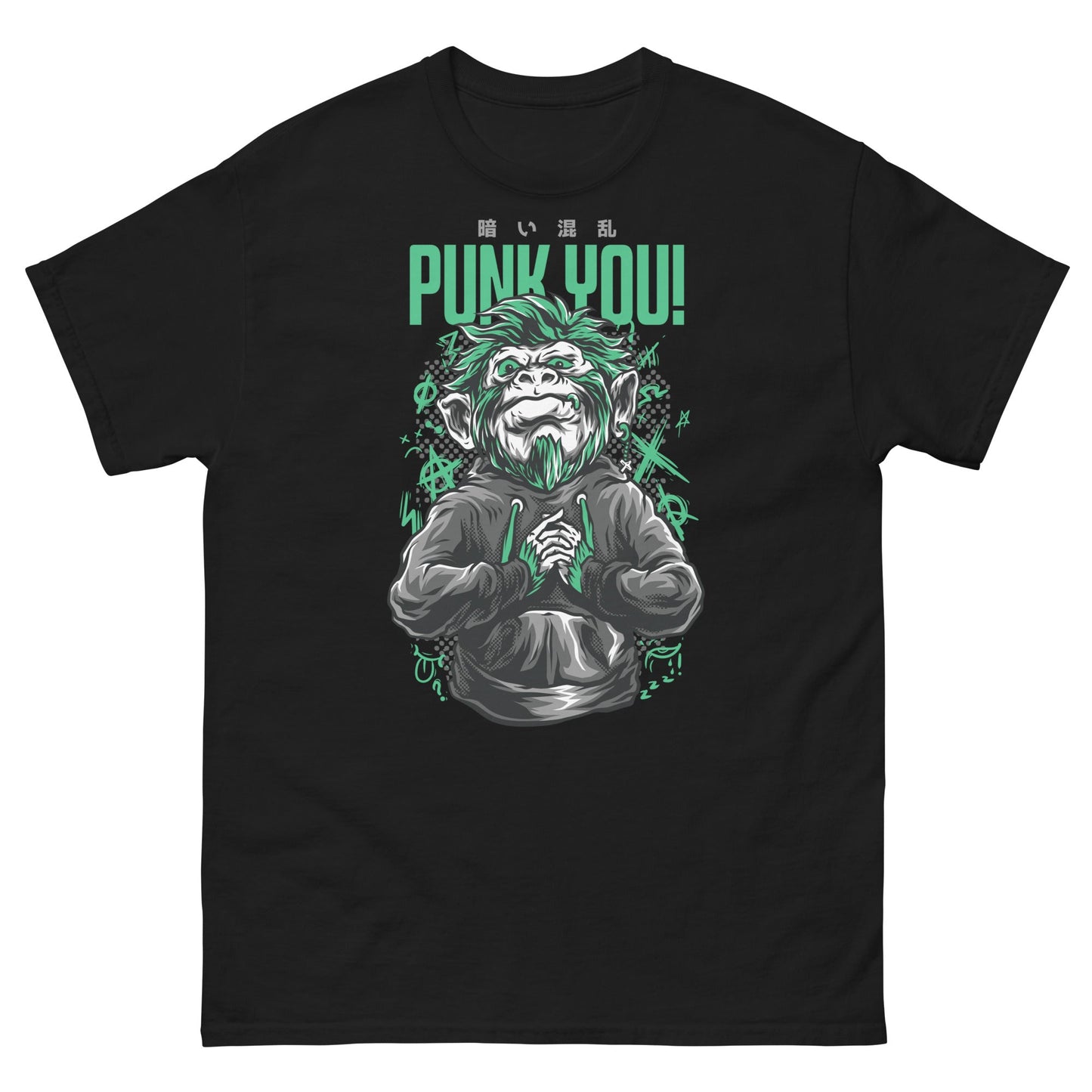 Punk You Graphic Tee Men’s Rebel Style Statement Cotton T‑Shirt