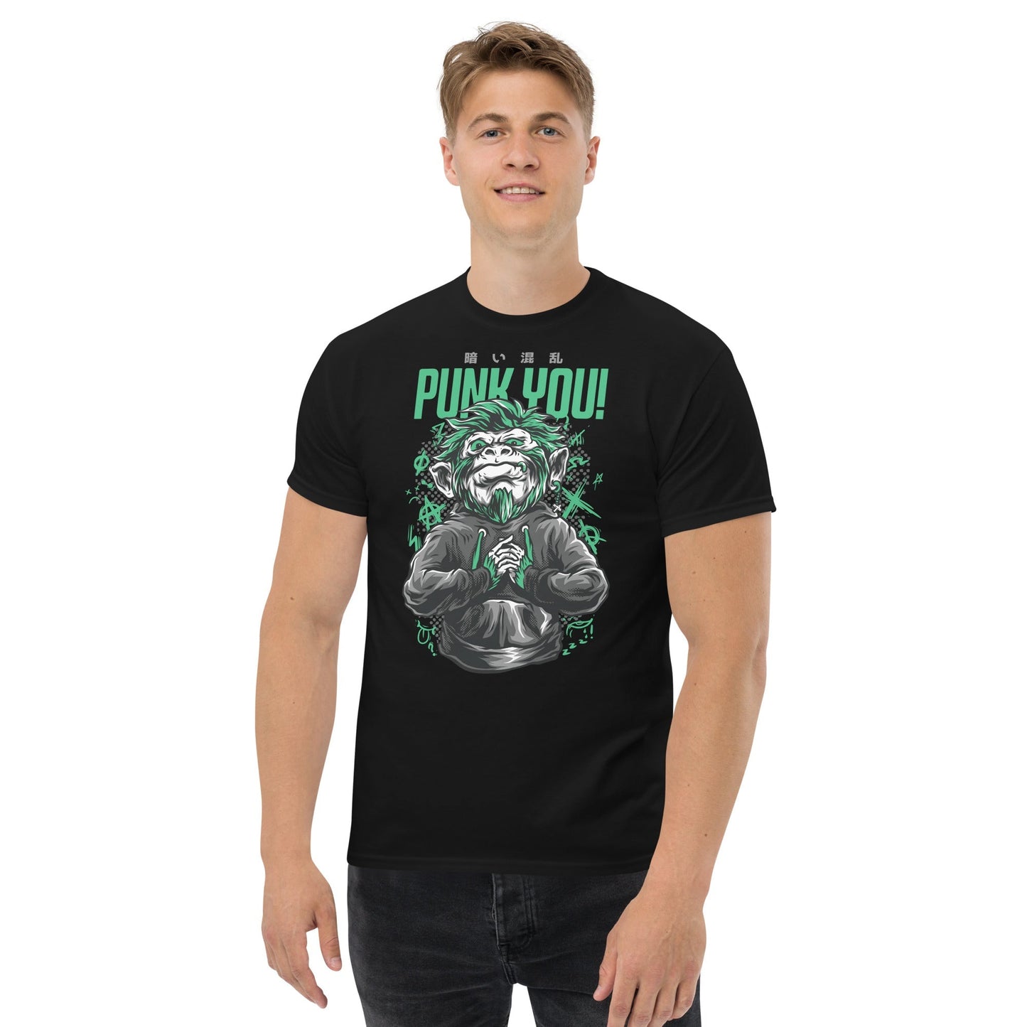 Punk You Graphic Tee Men’s Rebel Style Statement Cotton T‑Shirt