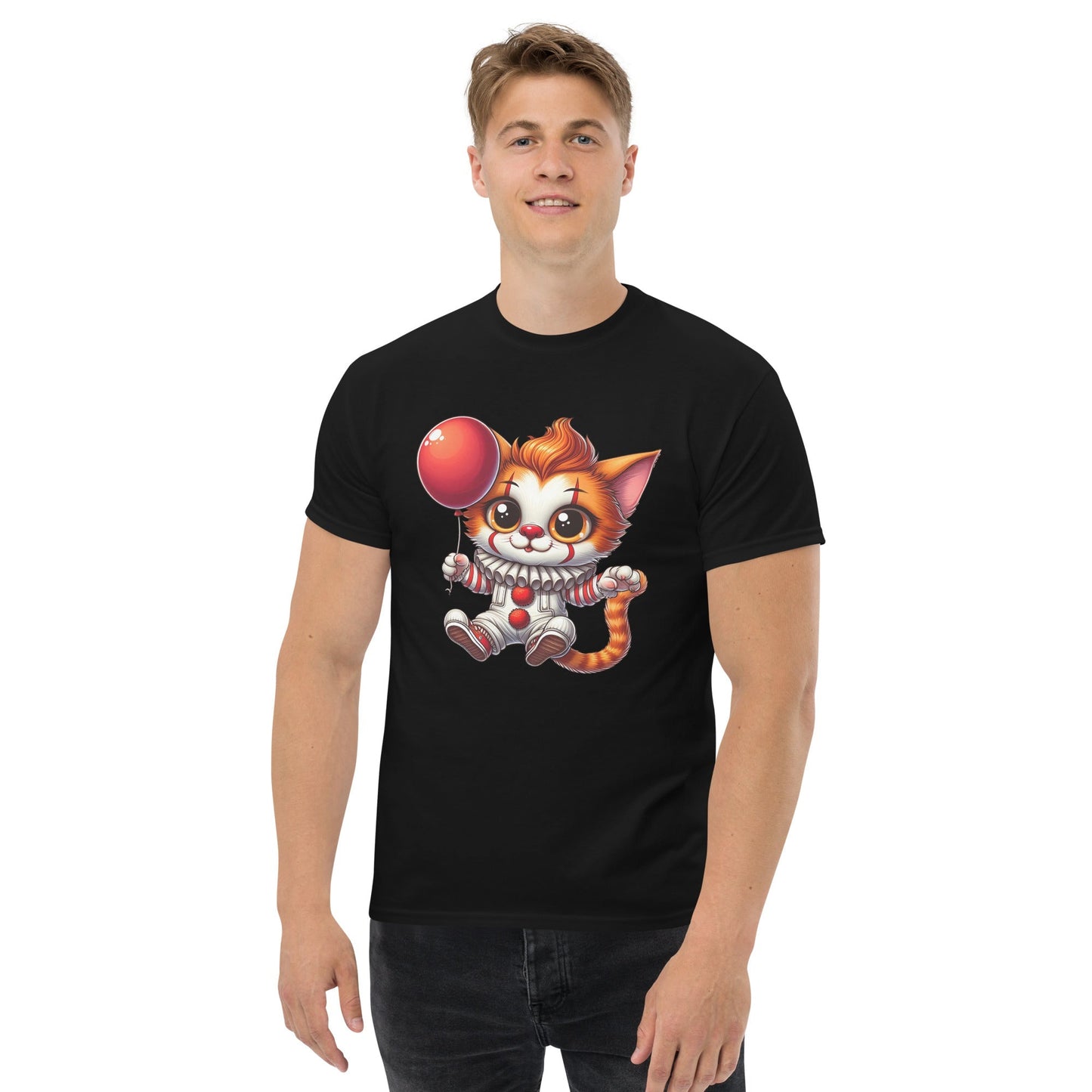 Purrywise Cat T-Shirt – Funny Spooky Cat Graphic Cotton Tee