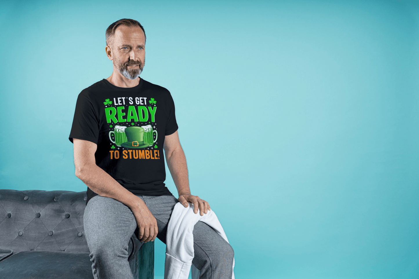 Funny St. Patrick’s Day T-Shirt – “Ready to Stumble†Irish Graphic Tee