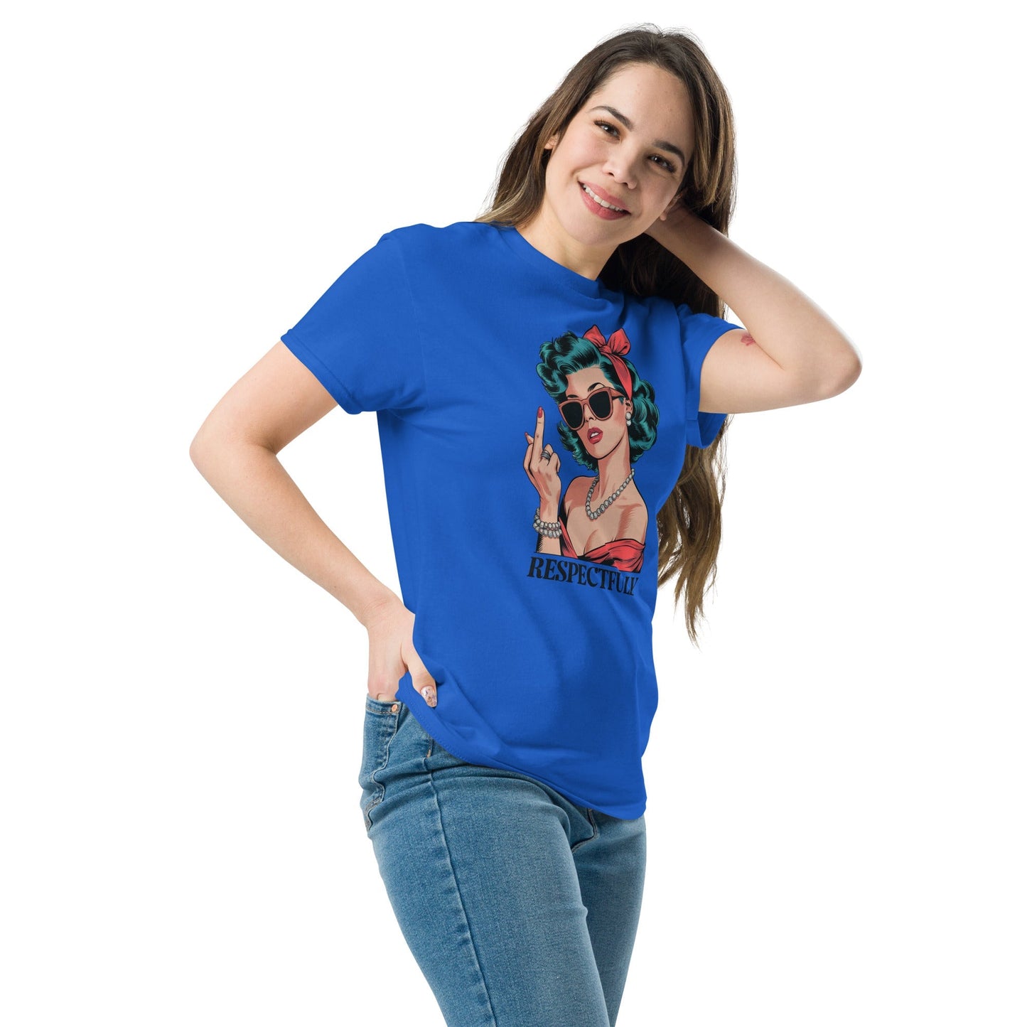 Respectfully Adult T-Shirt – Funny Cheeky Graphic Cotton Tee