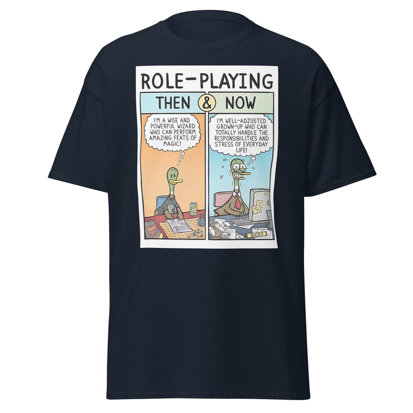 Role Playing Meme T-Shirt – Funny RPG Gamer Meme Graphic Tee