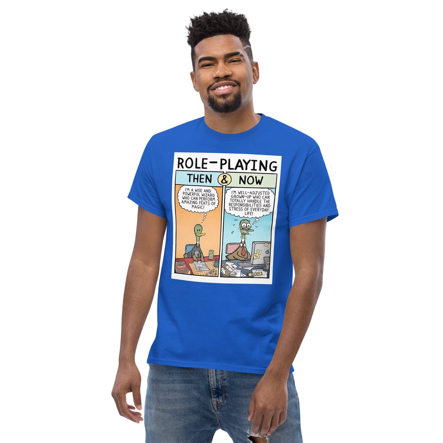 Role Playing Meme T-Shirt – Funny RPG Gamer Meme Graphic Tee