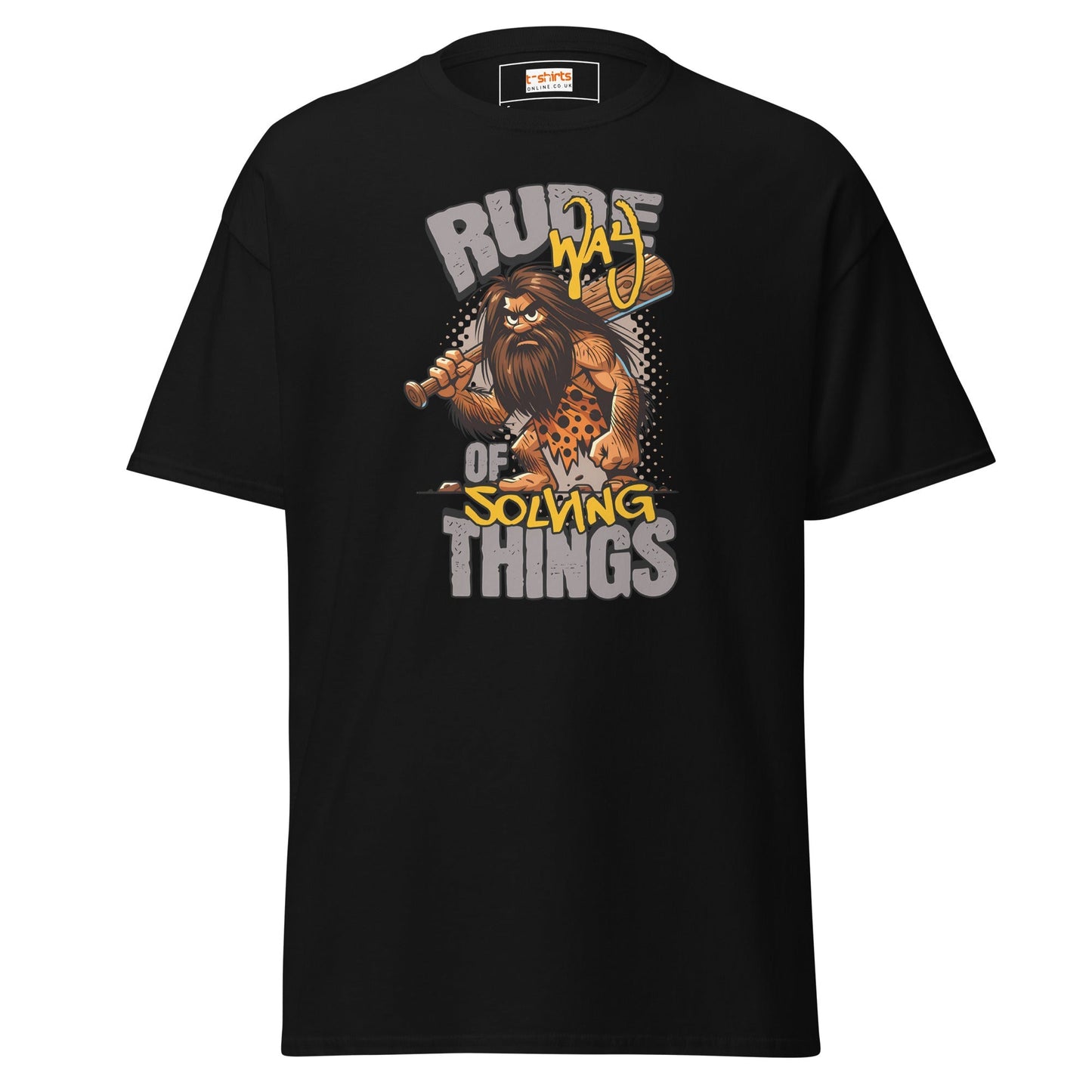 Rude Caveman | Bold Graphic Tee