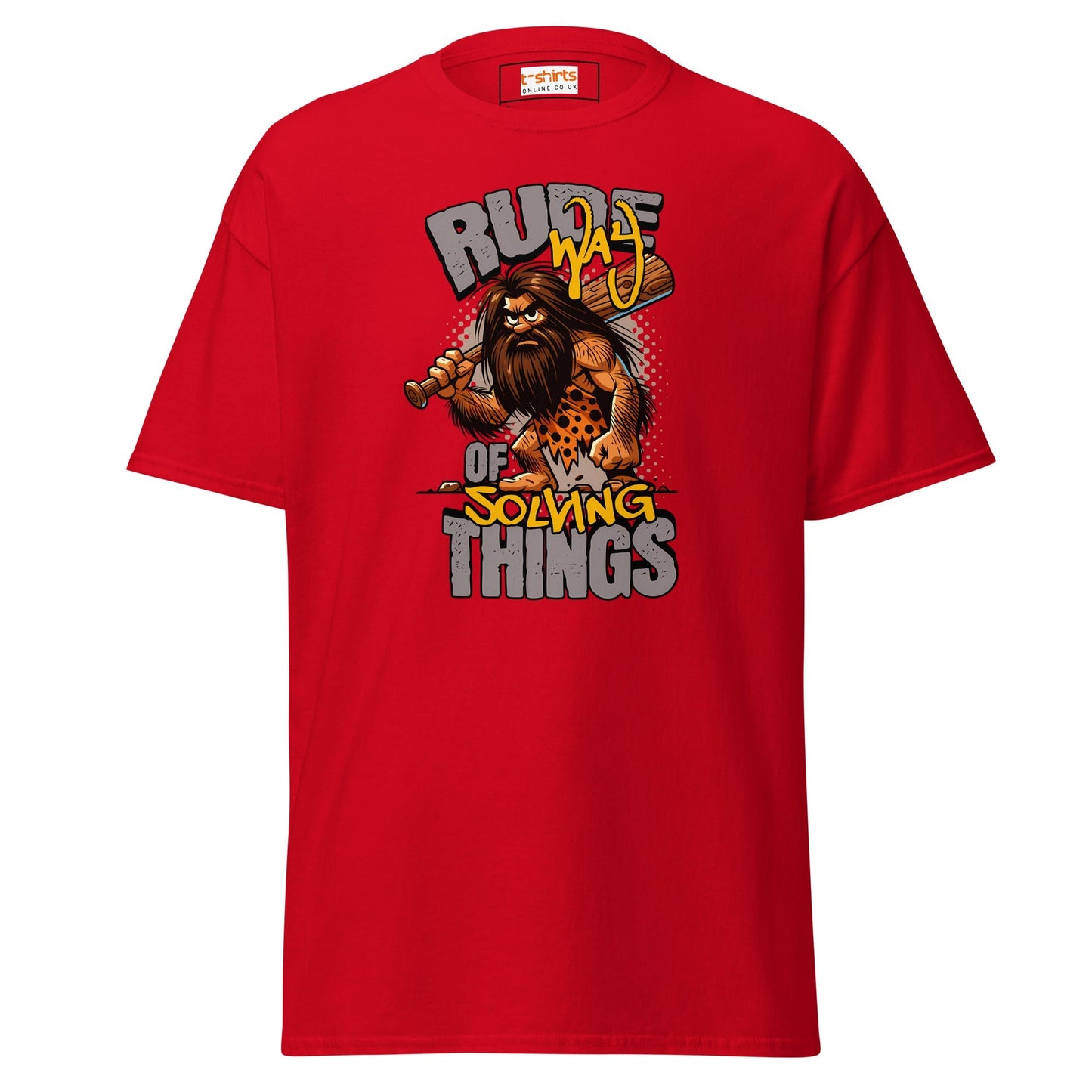 Rude Caveman | Bold Graphic Tee