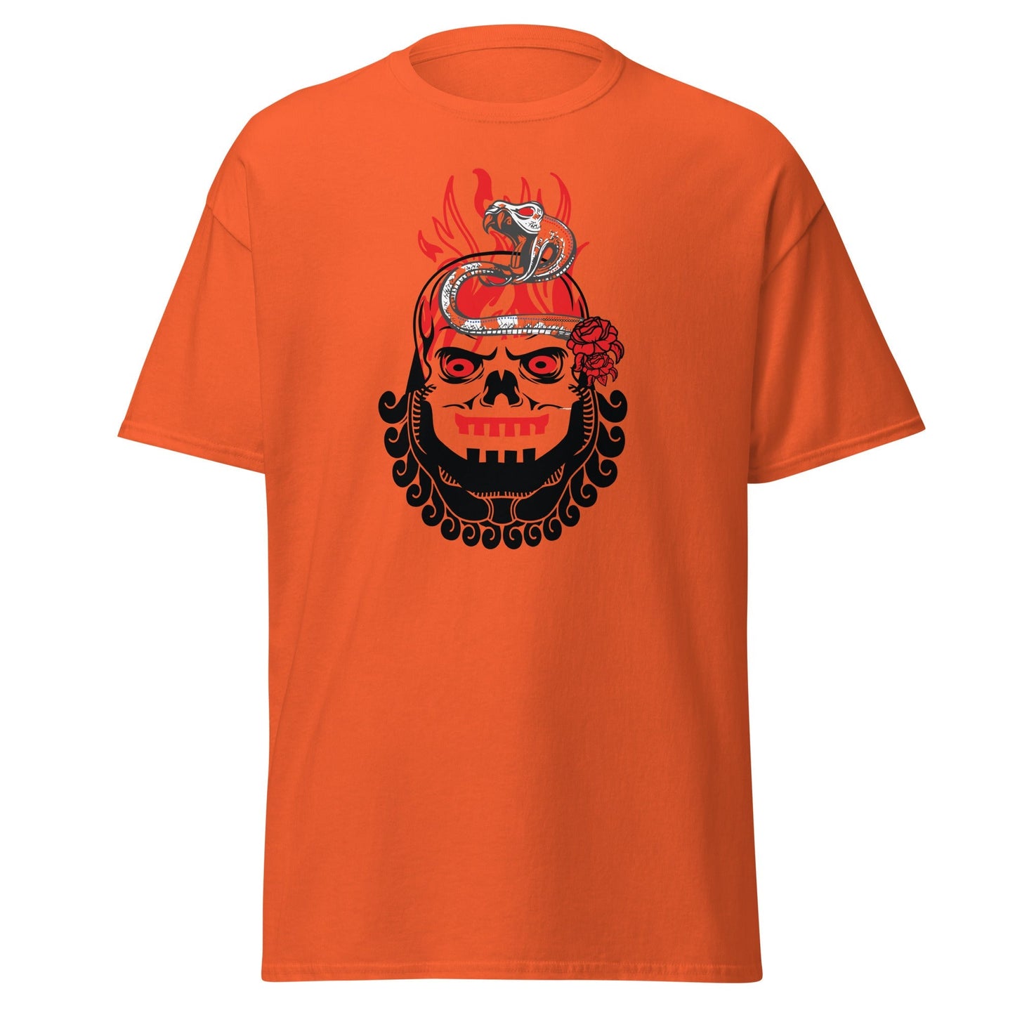 Samurai Skull Graphic Tee – Premium Skull T-Shirt for Men & Women