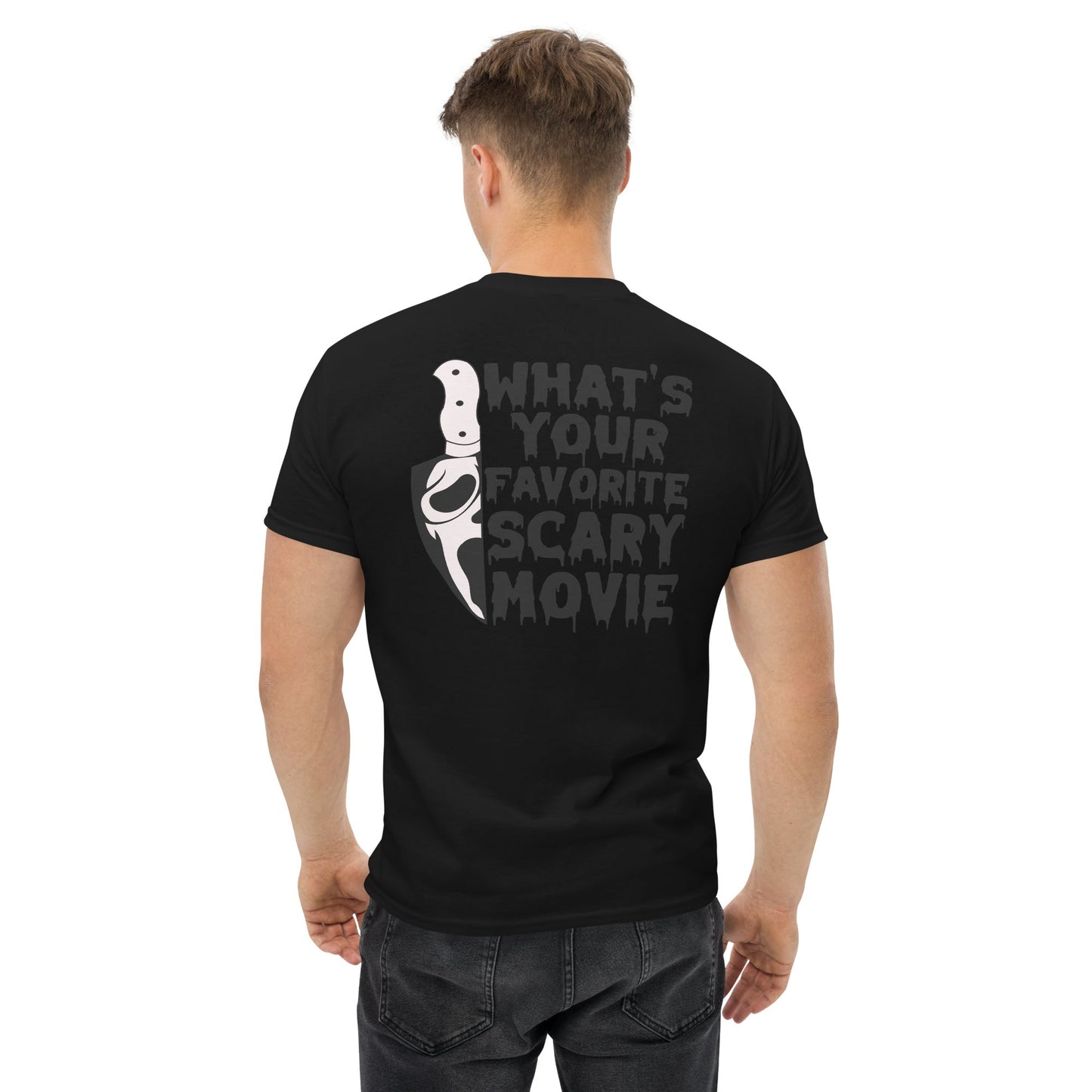 Scream Horror T-Shirt – Ghost Face Inspired Graphic Cotton Tee