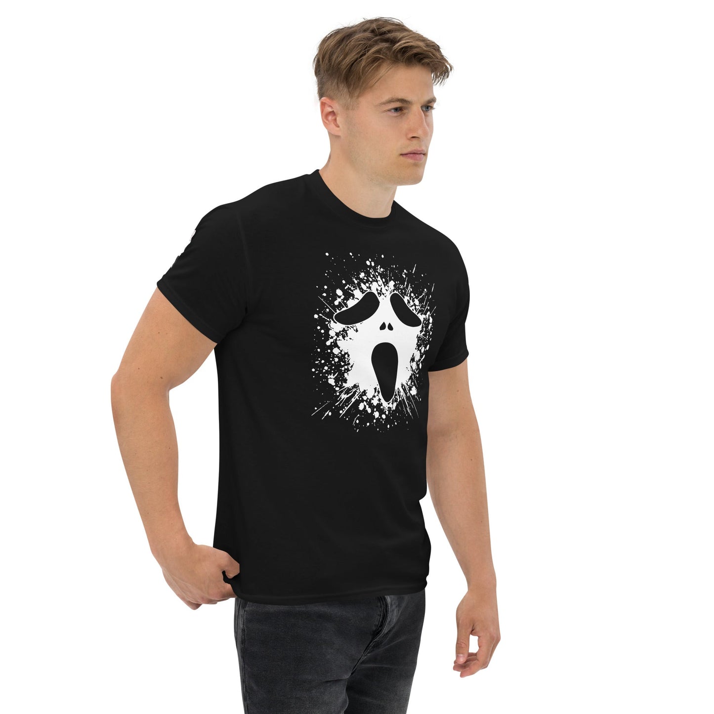 Scream Horror T-Shirt – Ghost Face Inspired Graphic Cotton Tee