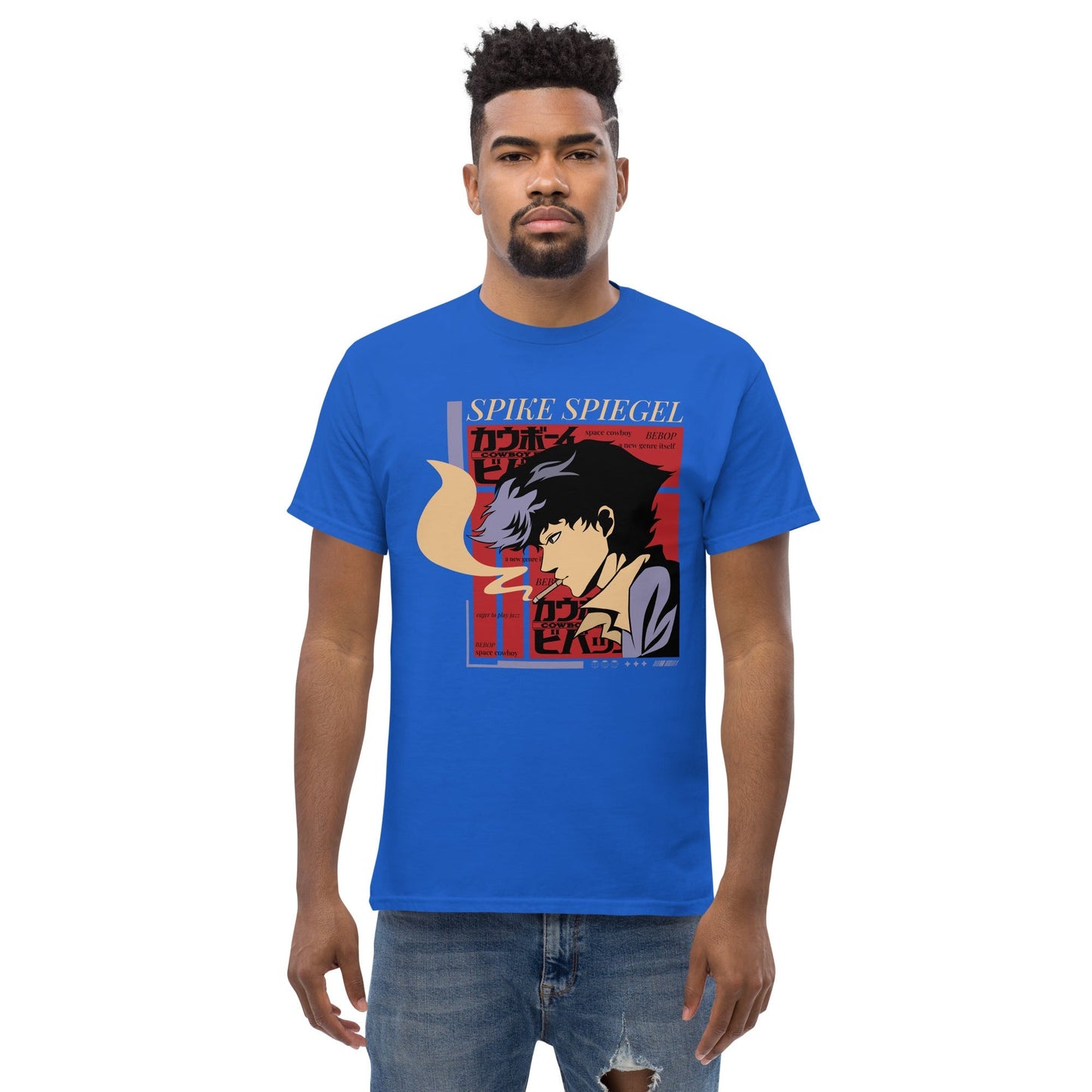 Spike Spiegel Anime T-Shirt – Iconic Cowboy Bebop Graphic Tee