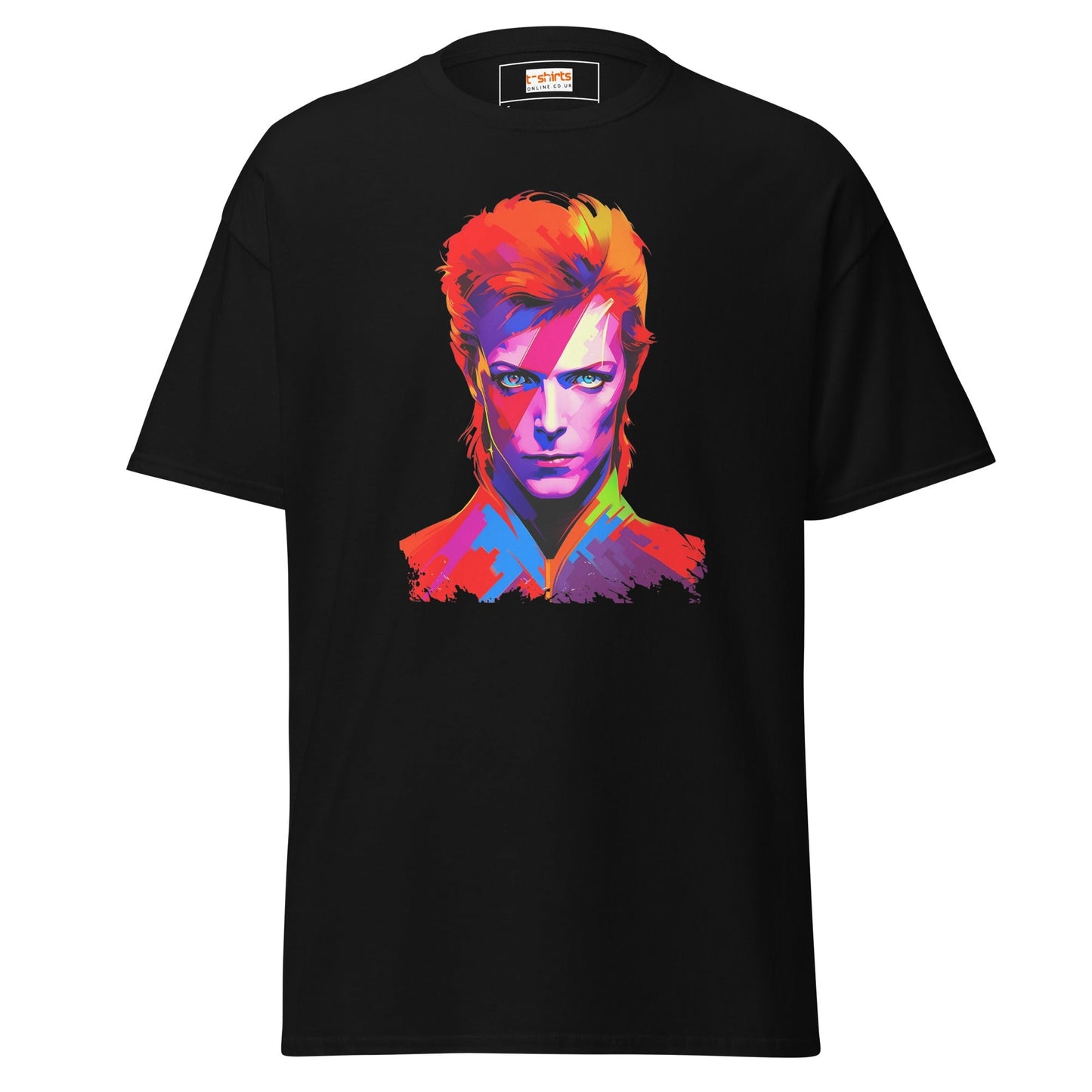 Bowie Stardust Tribute T‑Shirt Vintage Music Graphic Cotton Tee