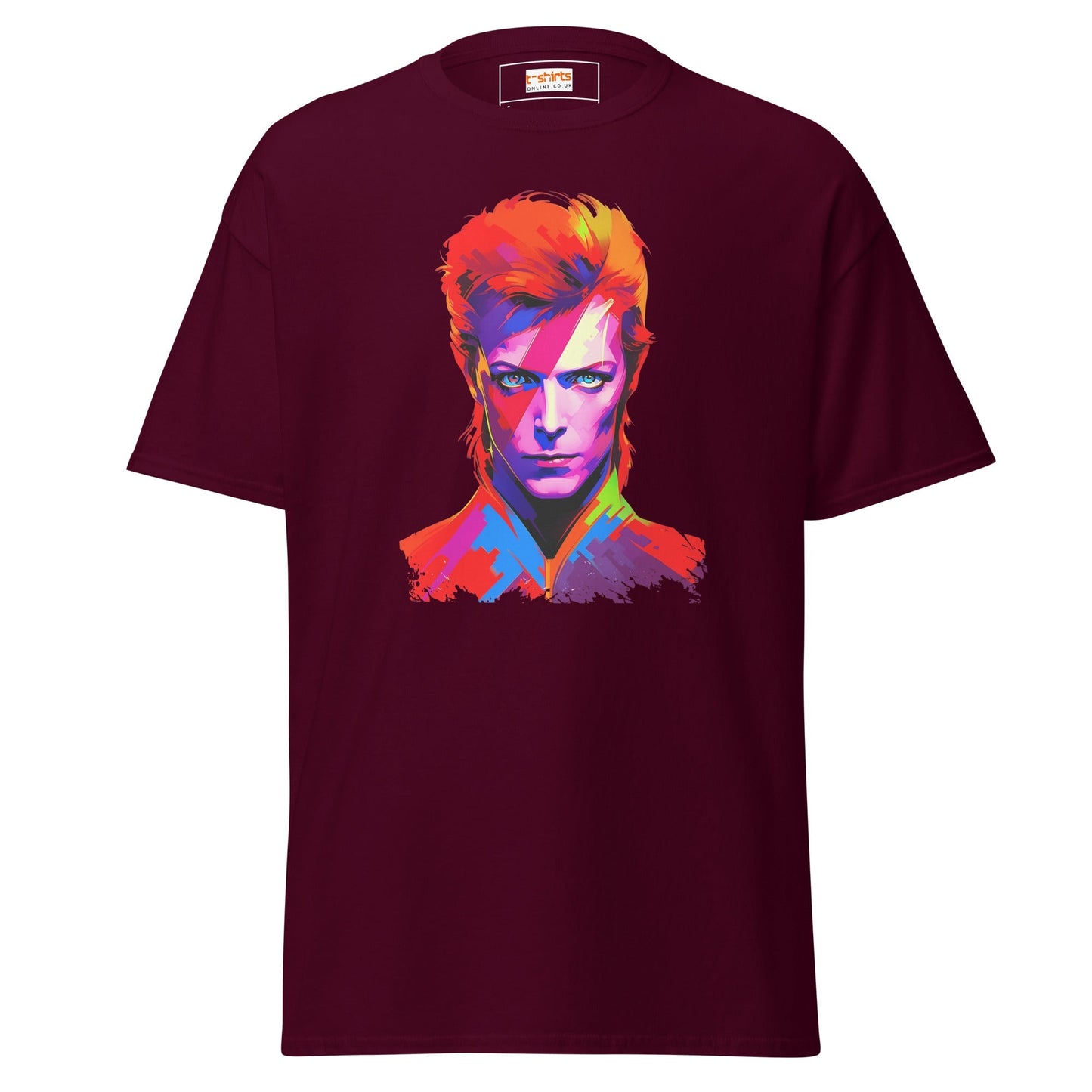 Bowie Stardust Tribute T‑Shirt Vintage Music Graphic Cotton Tee