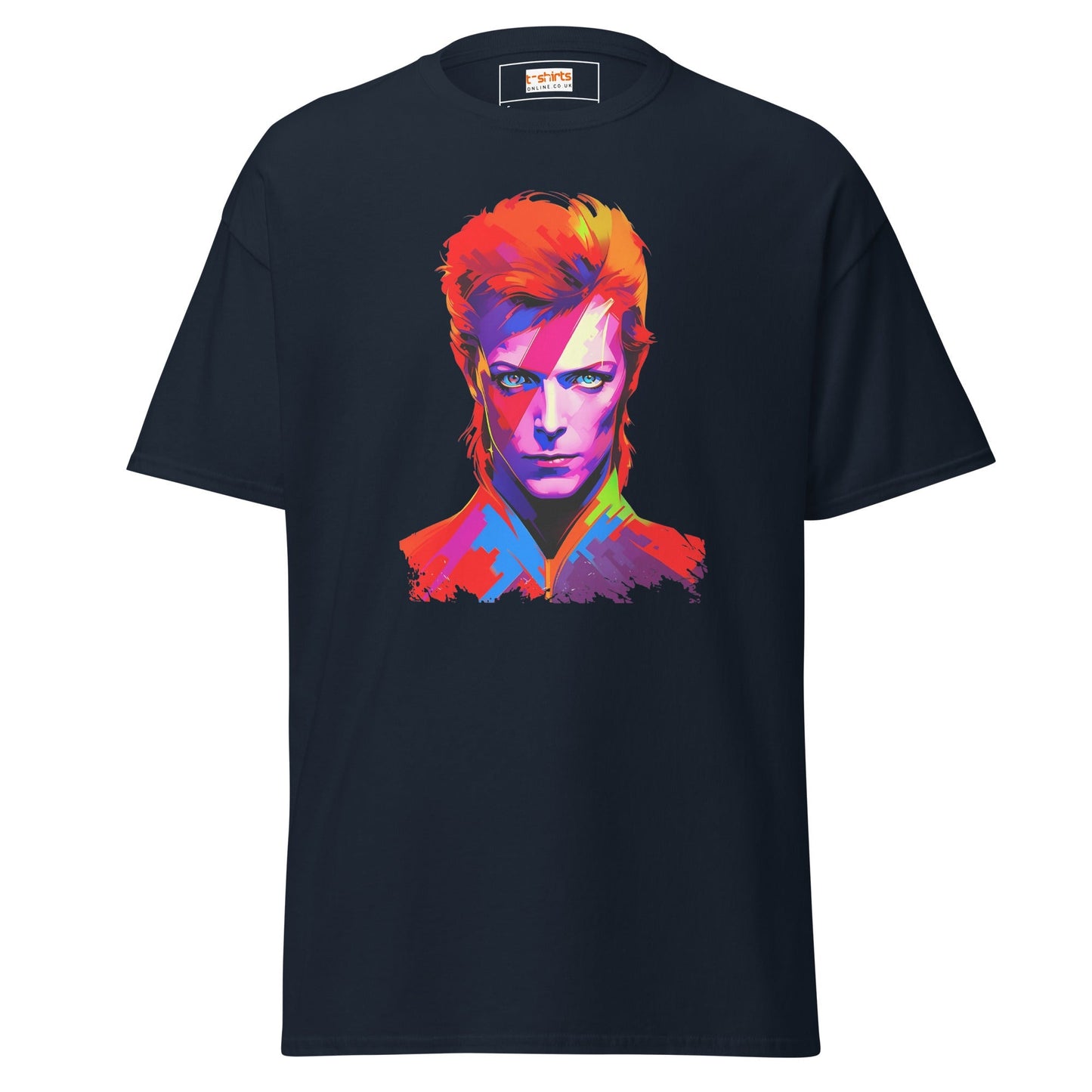 Bowie Stardust Tribute T‑Shirt Vintage Music Graphic Cotton Tee