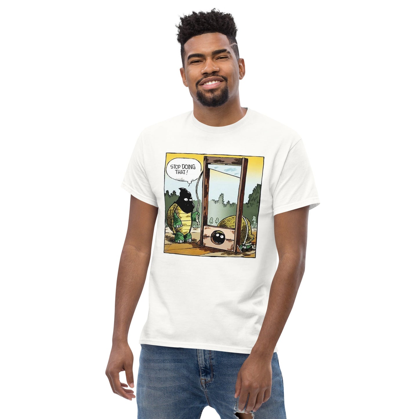 Stop Doing That Meme T-Shirt – Funny Viral Internet Meme Graphic Tee