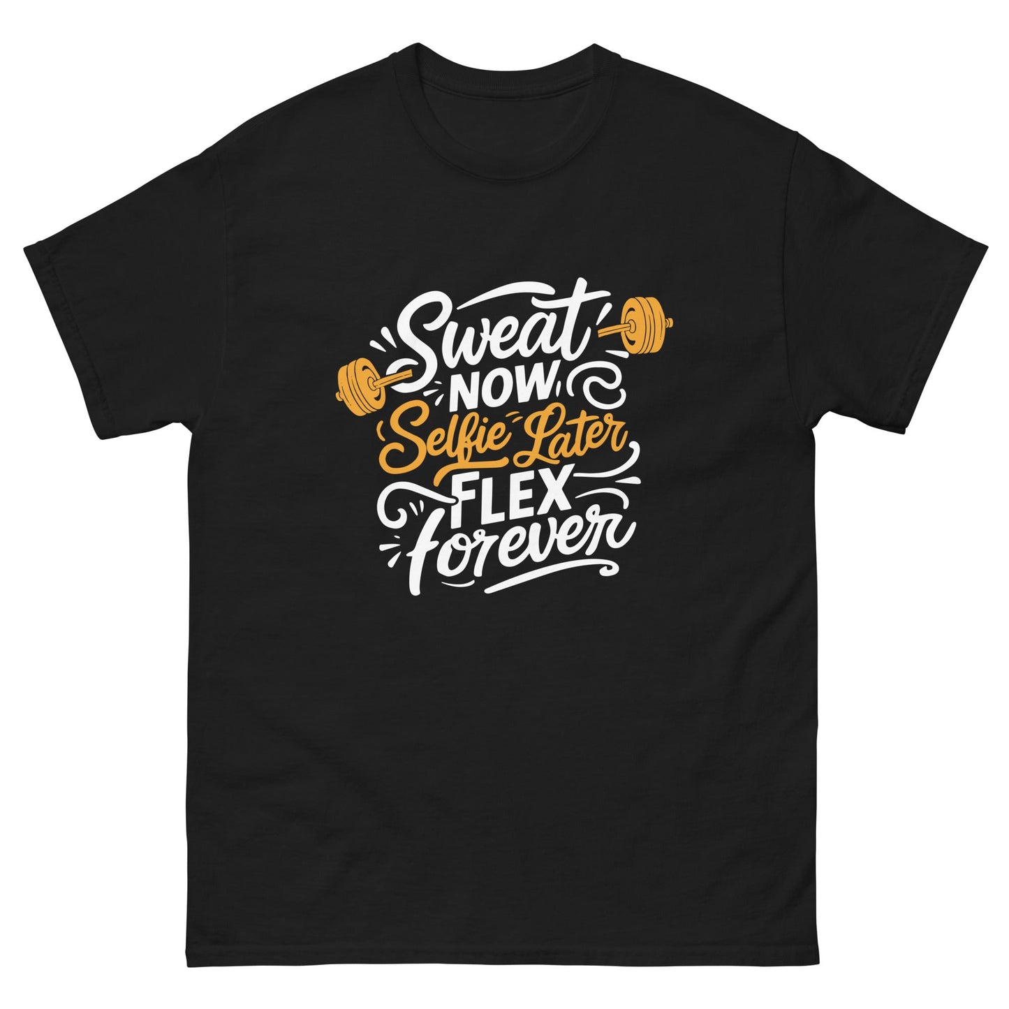 Sweat Now T‑Shirt Fitness Motivation Graphic Tee Unisex Cotton