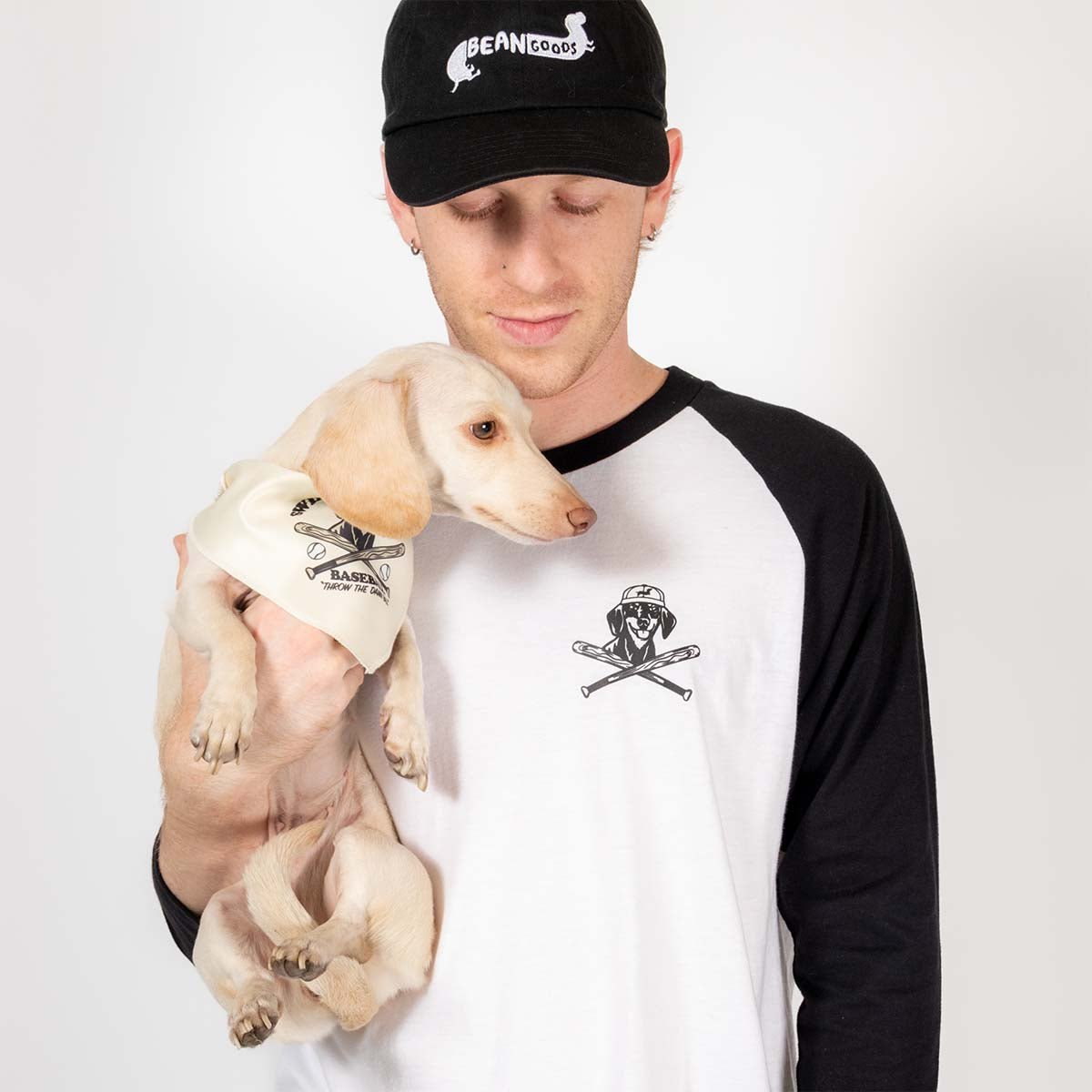 swingin’ wieners baseball club unisex baseball tee