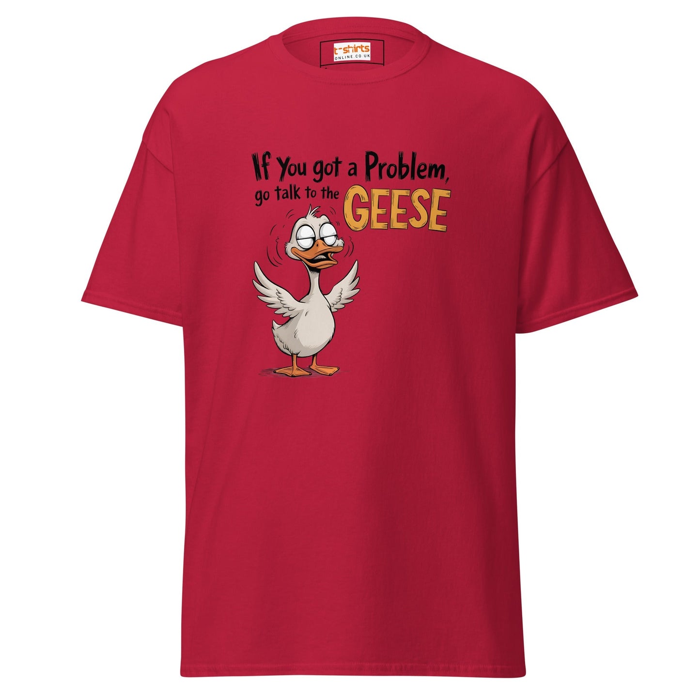 Talk to the Geese T-Shirt – Funny Duck Graphic Cotton Tee