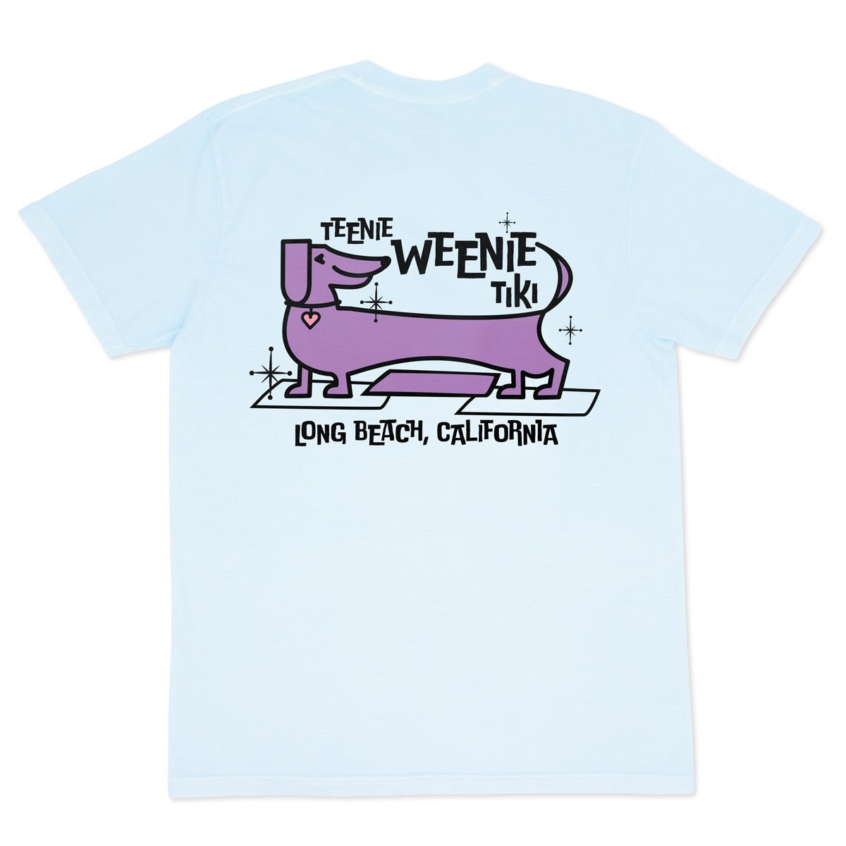 teenie weenie tiki bar unisex tee | blue bird