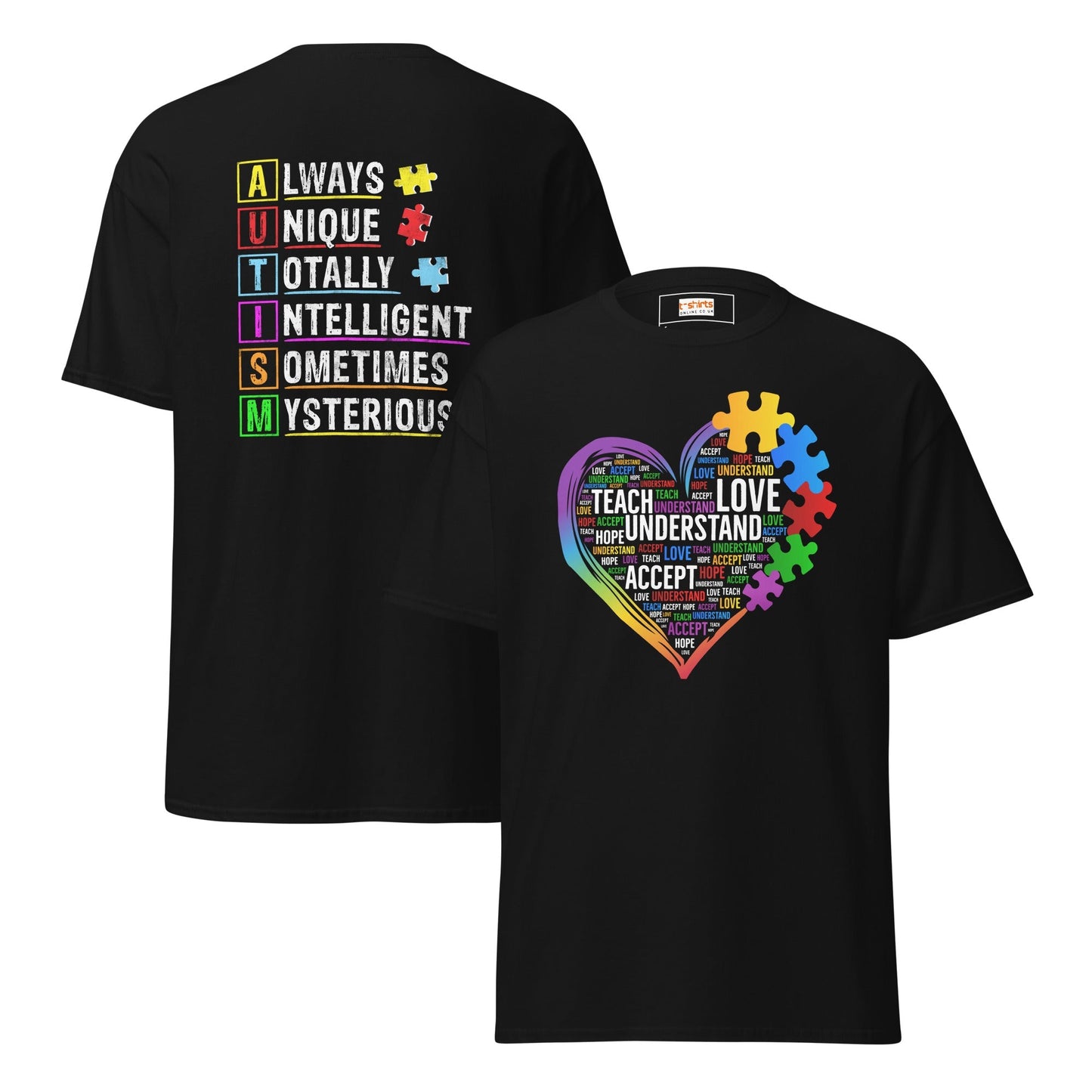 Autism Awareness T-Shirt – “Understand Autism†Graphic Cotton Shirt