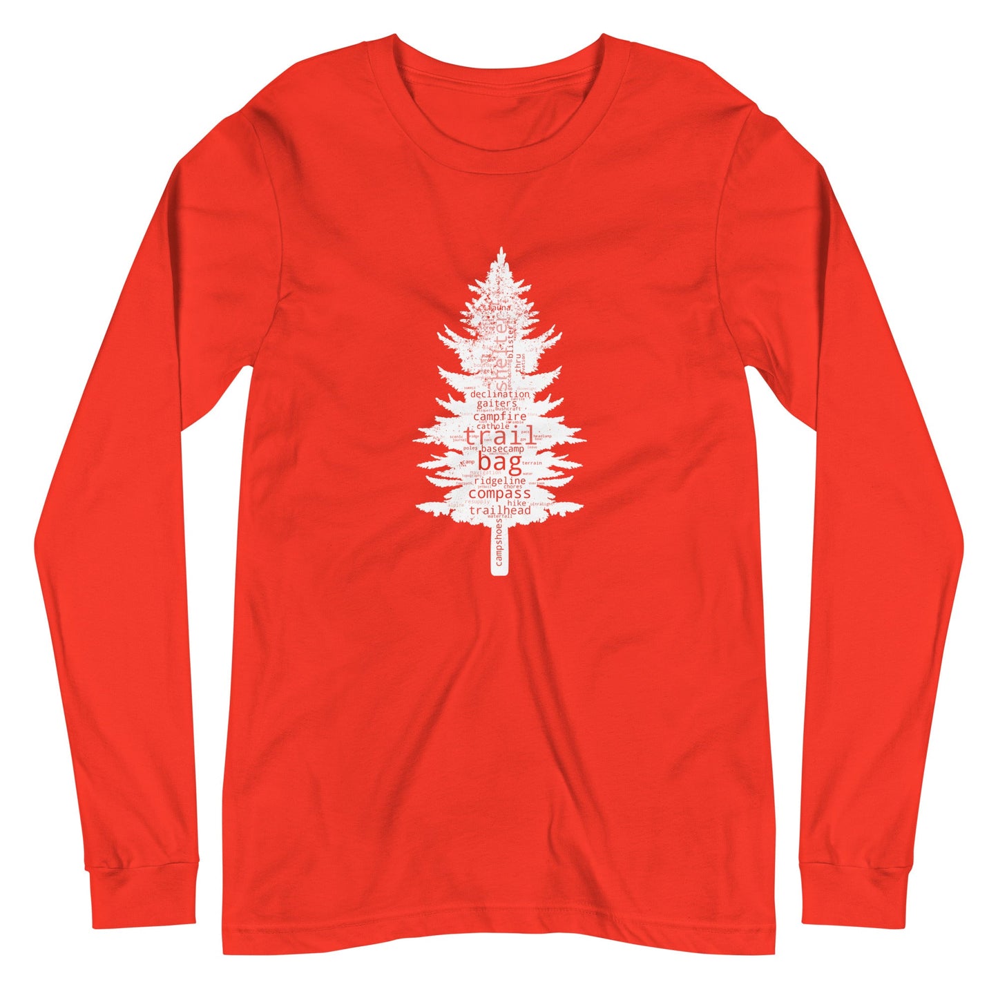Backpacking Jargon Spruce Unisex Long Sleeve Tee