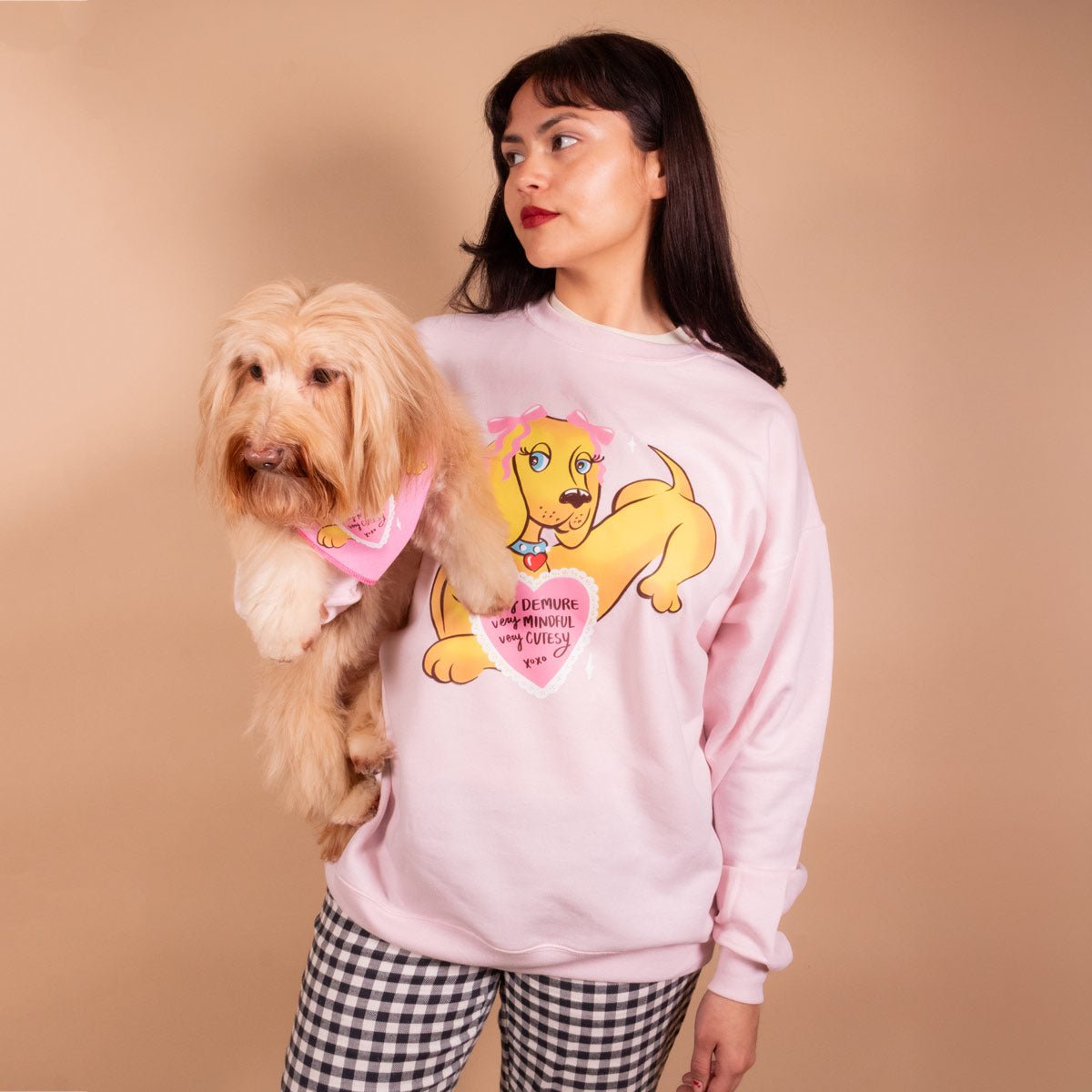 very demure unisex crew sweatshirt