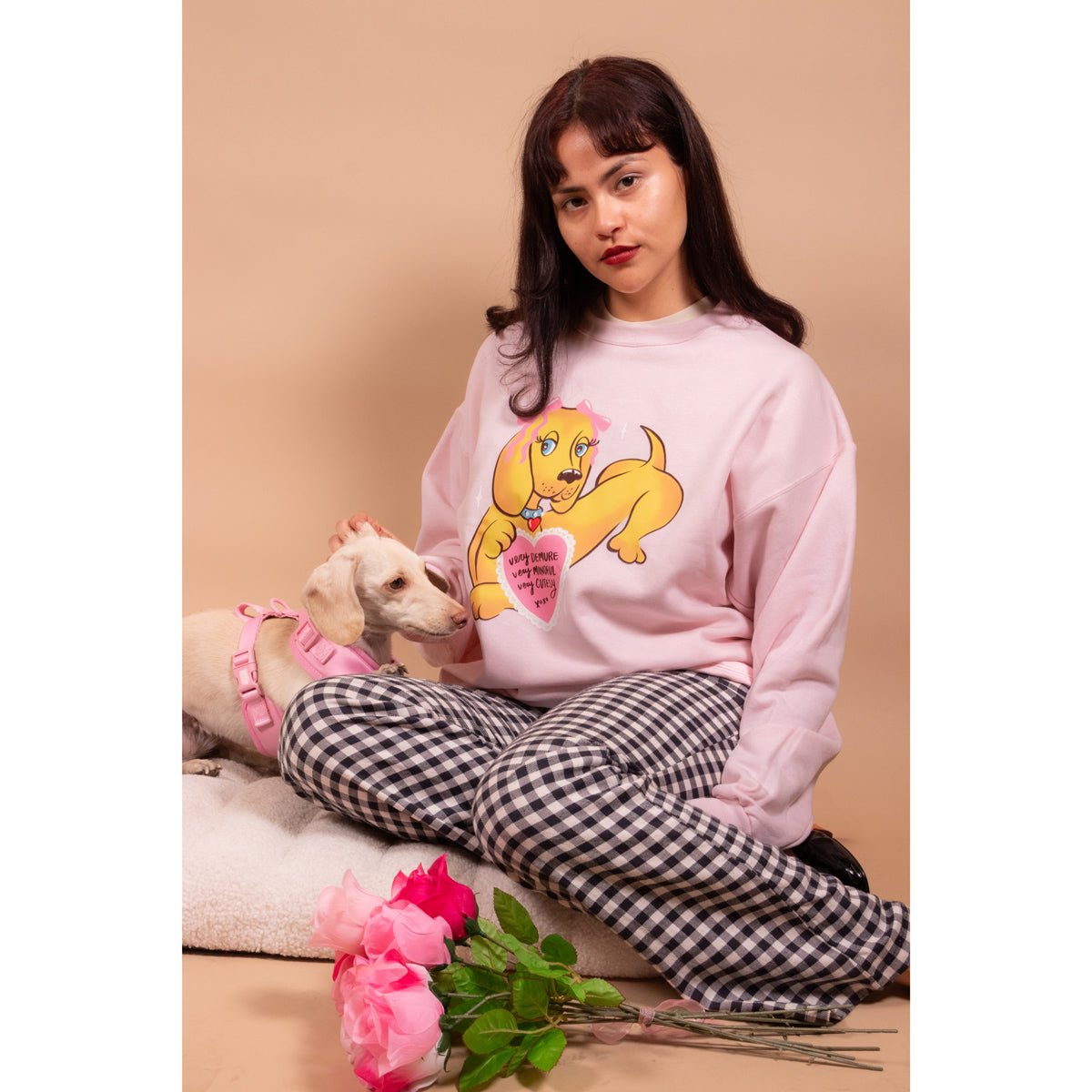 very demure unisex crew sweatshirt