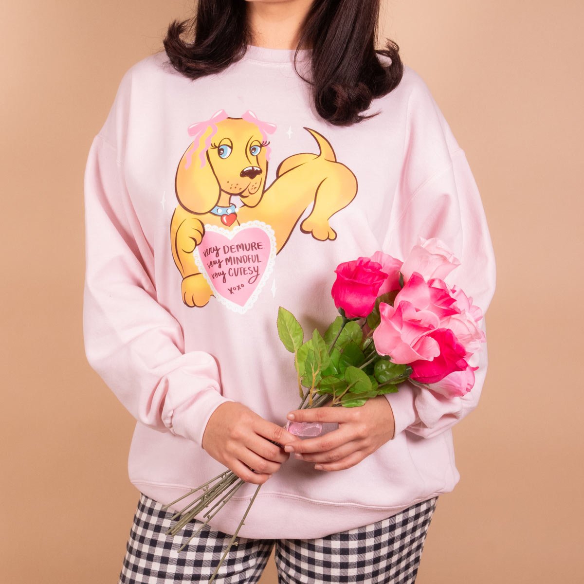 very demure unisex crew sweatshirt